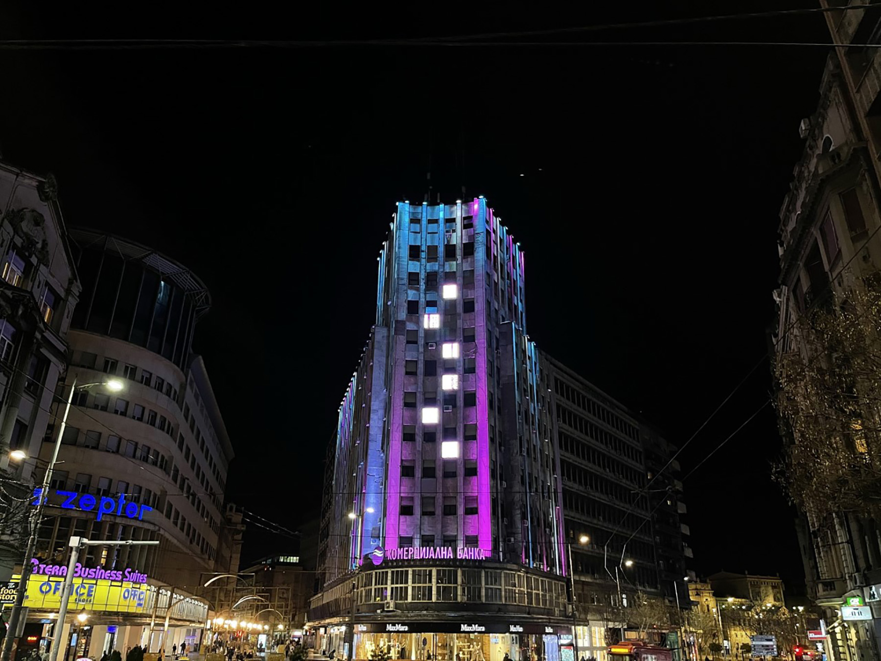 „Obojeni“ Beograd simbolično obeležio Međunarodni dan obolelih od retkih bolesti