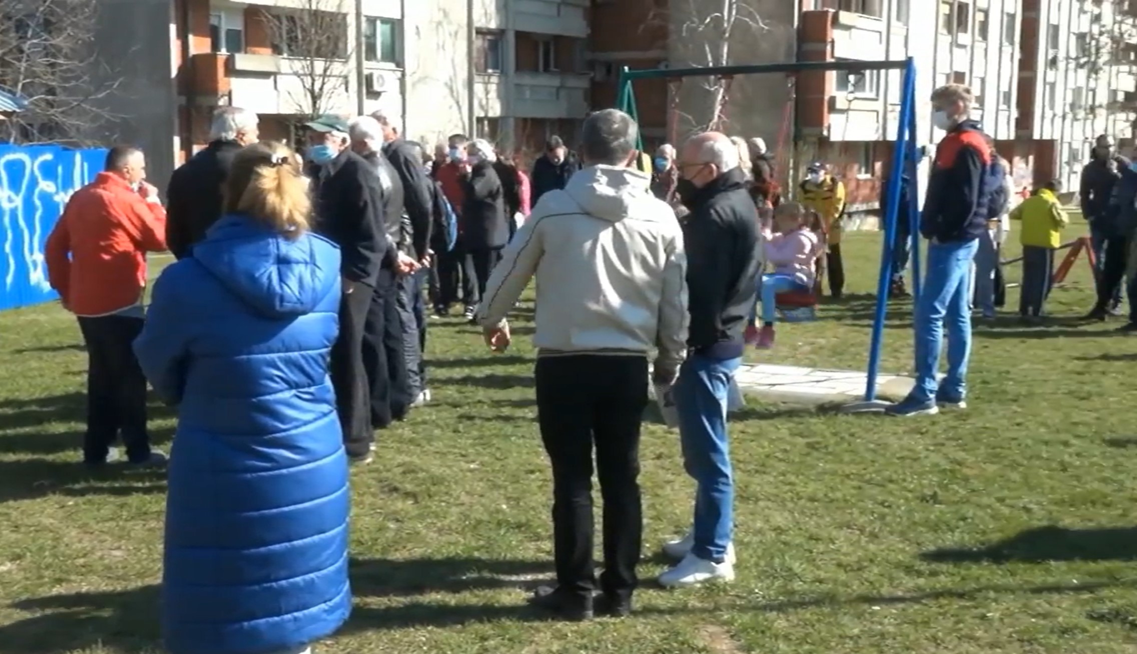 Kragujevčani brane travnjak