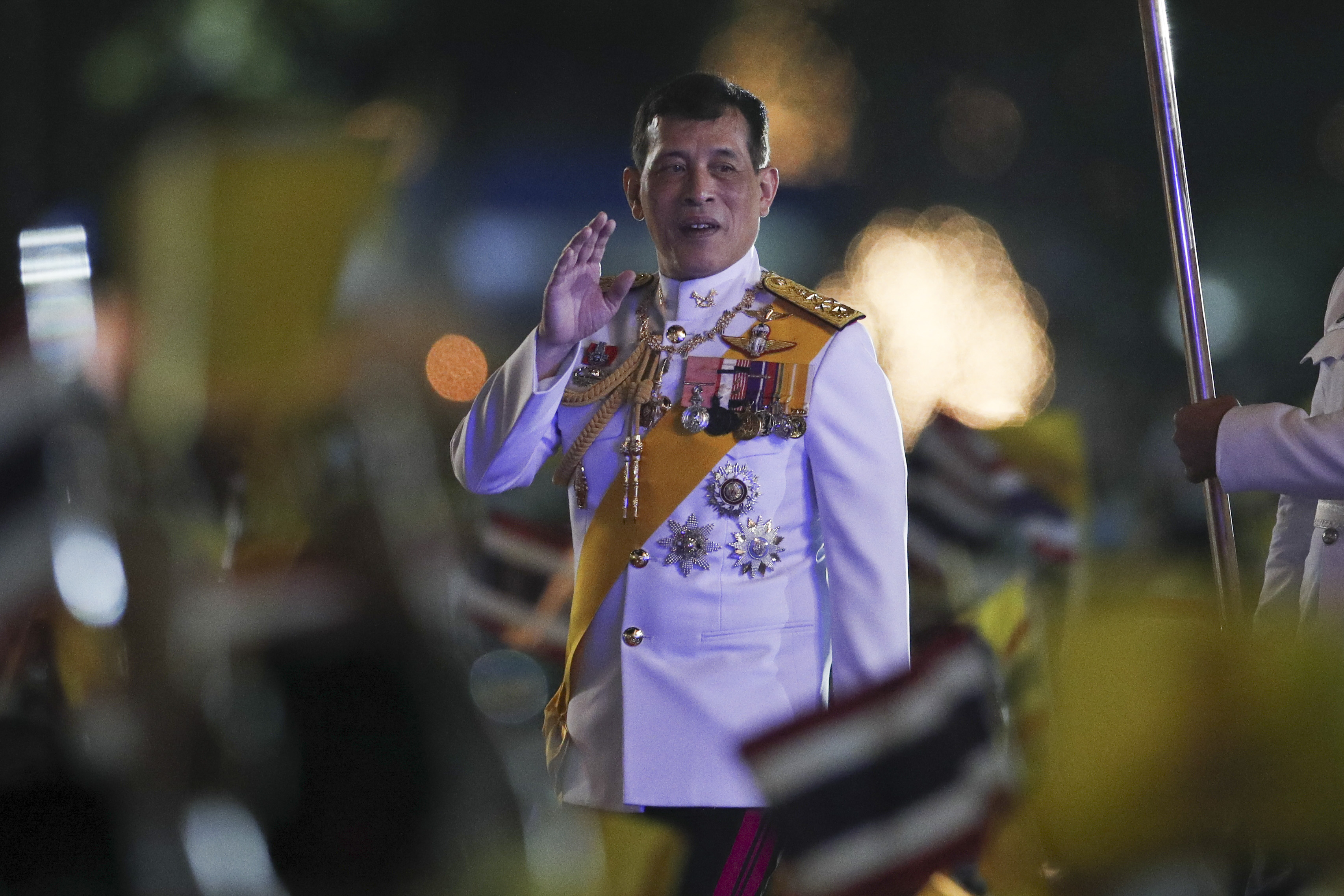 Candle light ceremony in remembrance of the birthday of late Thai King Bhumibol Adulyadej