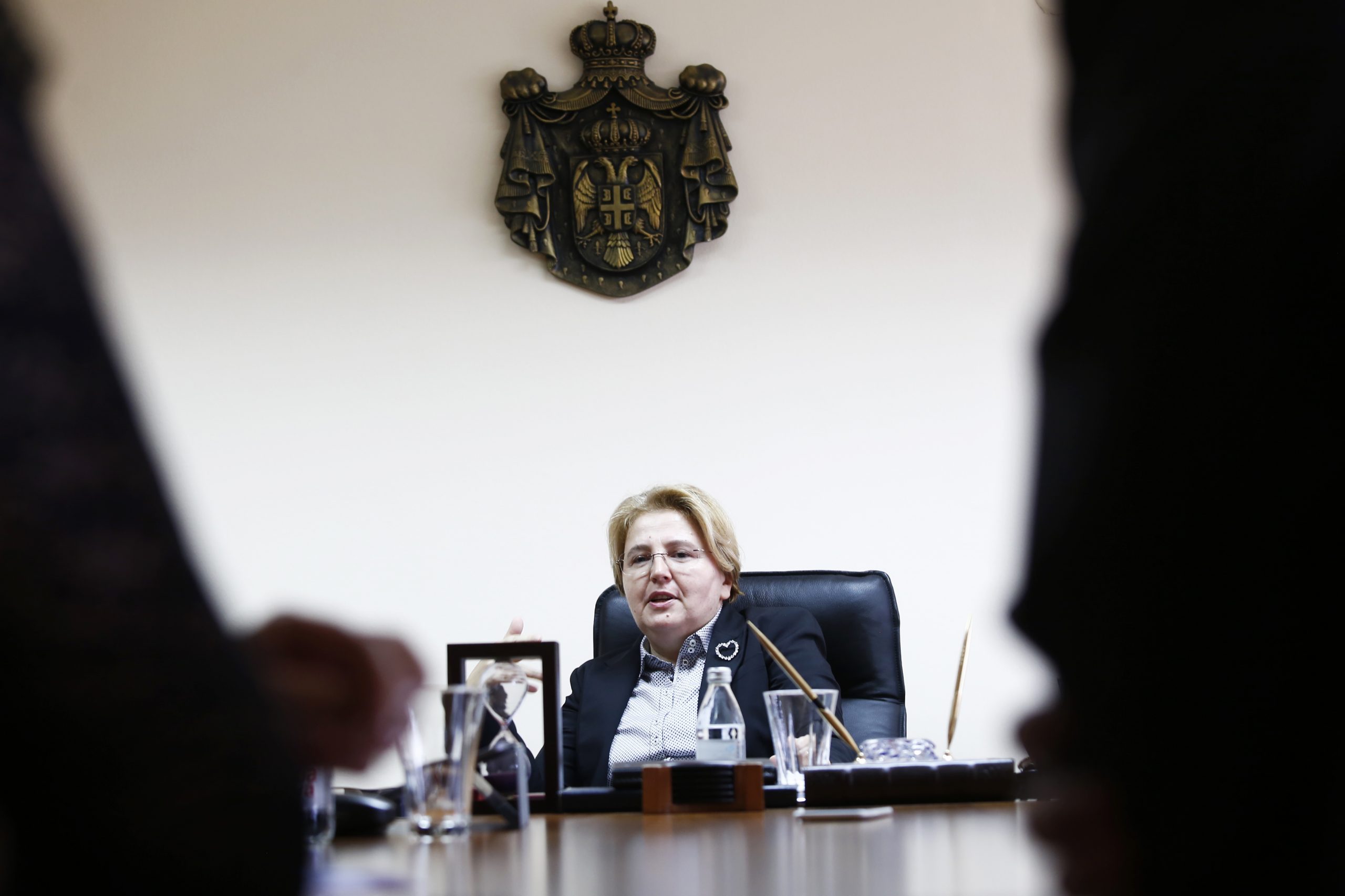 BEOGRAD 03.10.2019 Zagorka Dolovac, republicki javni tuzilac, dobitnica ordena Legije casti, orden Legije casti Francuske u rangu viteza, intervju Foto Vesna Lalic