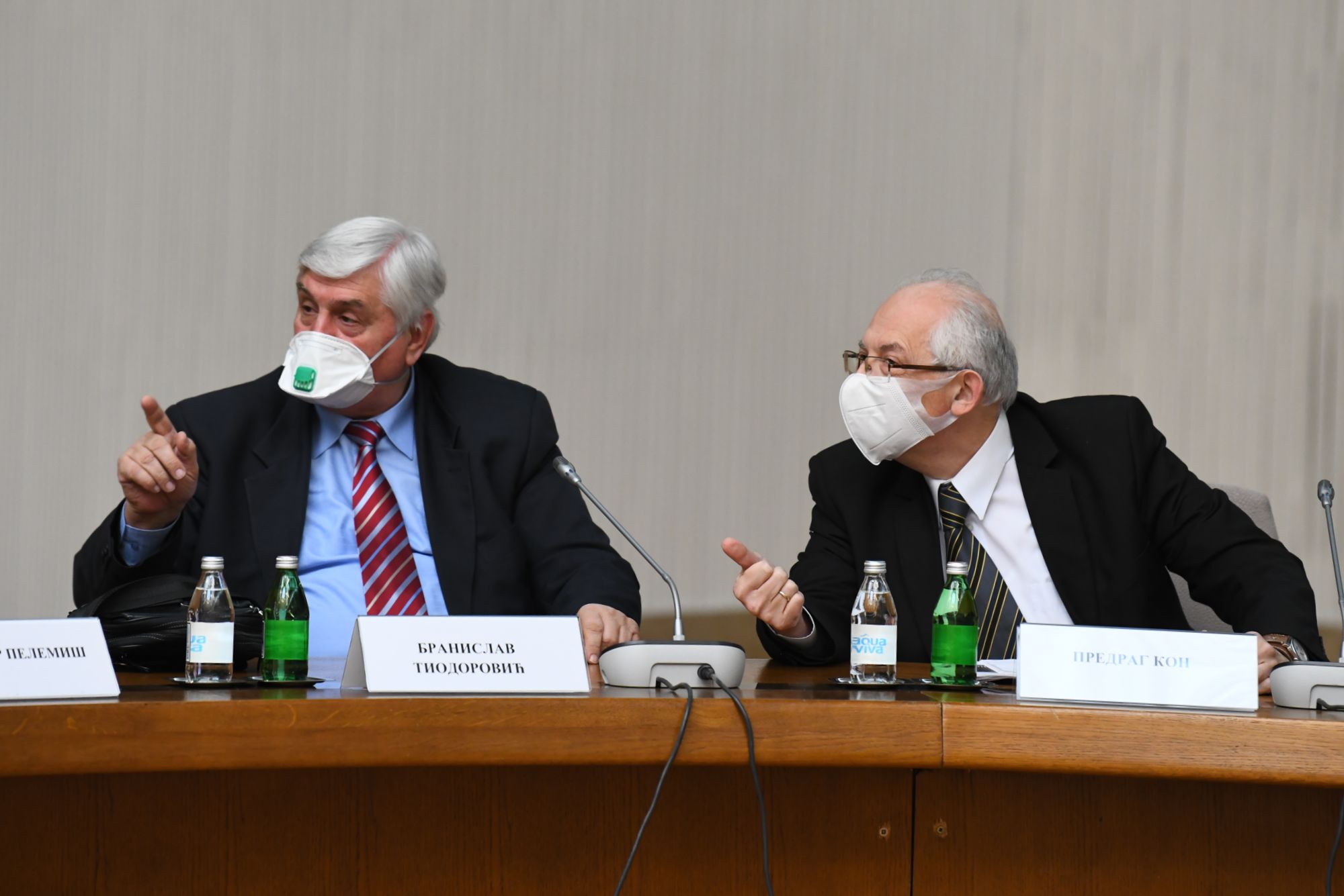 Beograd 09.02.2021. Branislav Tiodorović, Predrag Kon. Krizni štab, sednica kriznog štaba Foto: Goran Srdanov/Nova.rs