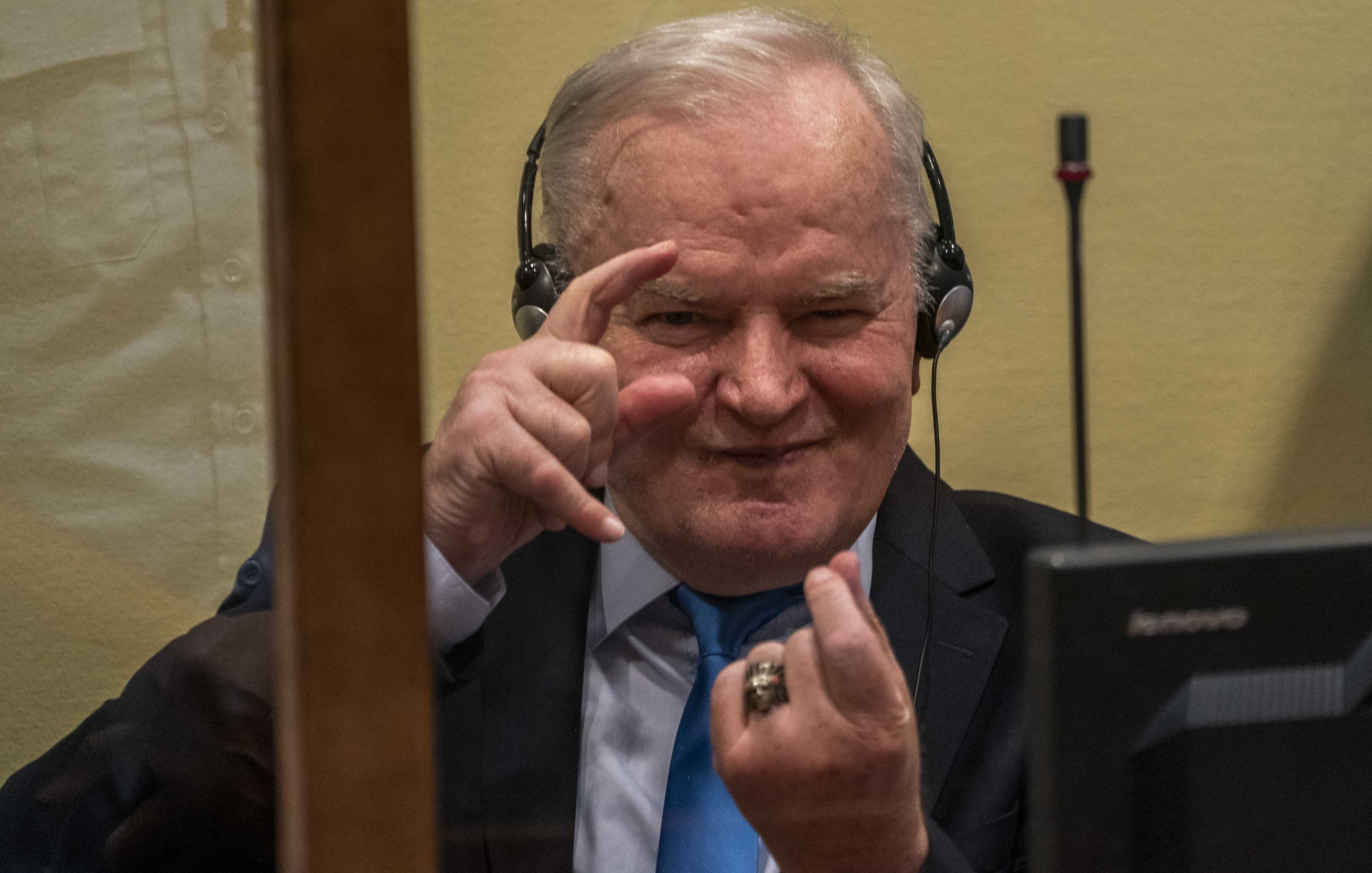 Final verdict in case against ex-commander Mladic (POOL)
