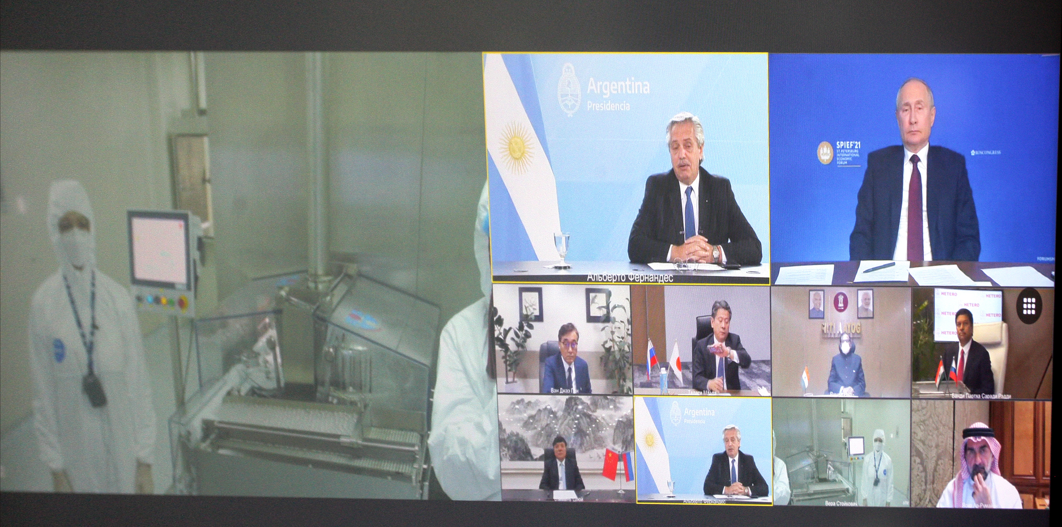 ALBERTO FERNANDES, VLADIMIR PUTIN