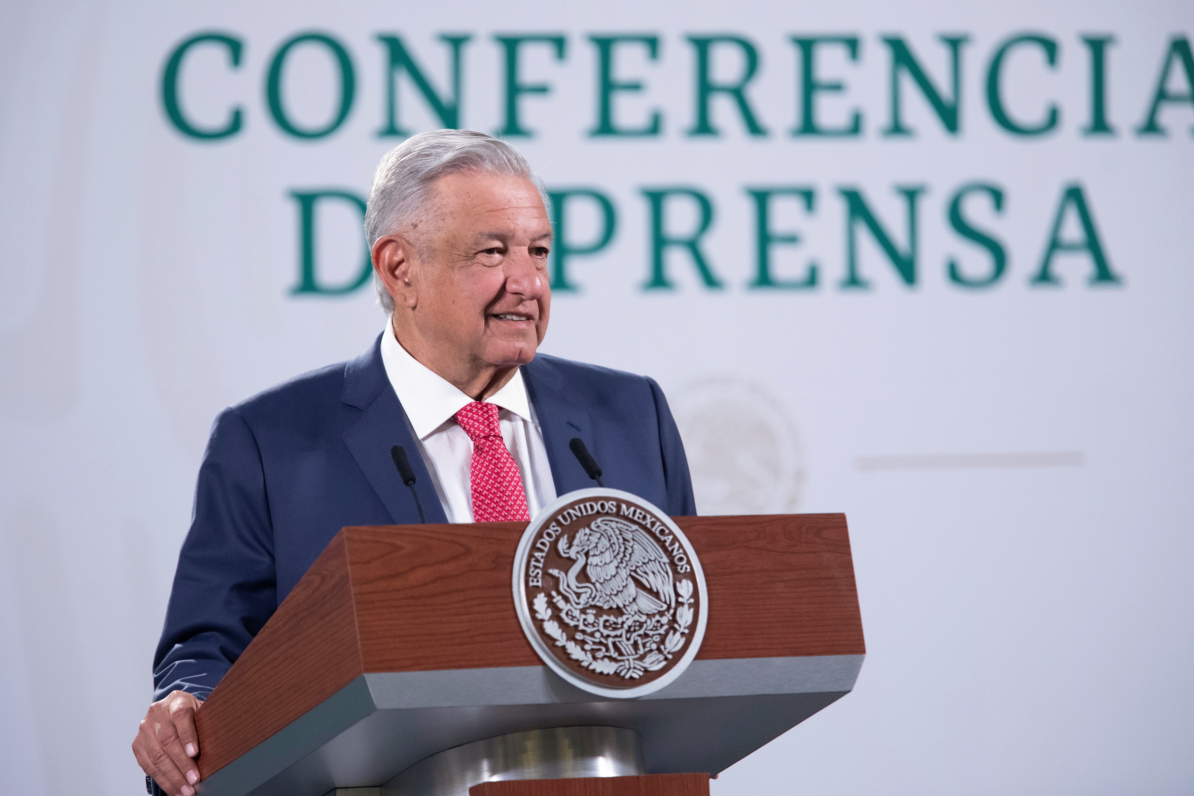 Mexican President Lopez Obrador press conference