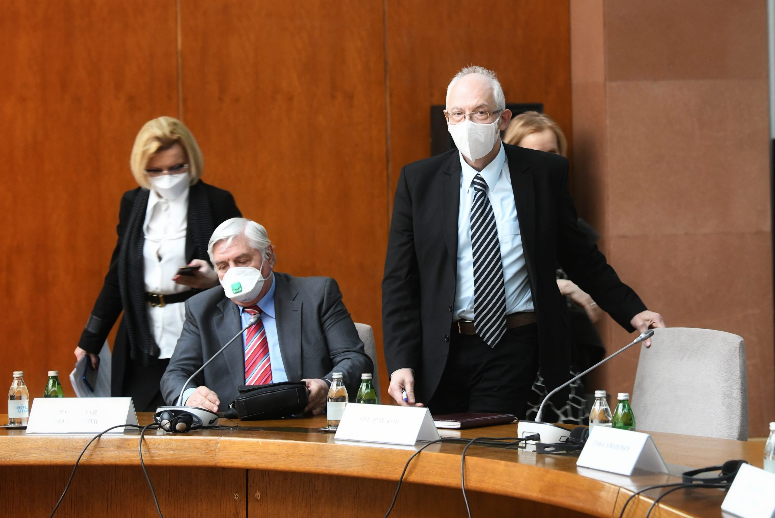 Beograd, 5.3.2021. Krizni štab, Branislav Tiodorović, Predrag Kon Foto: Vesna Lalić/Nova. rs