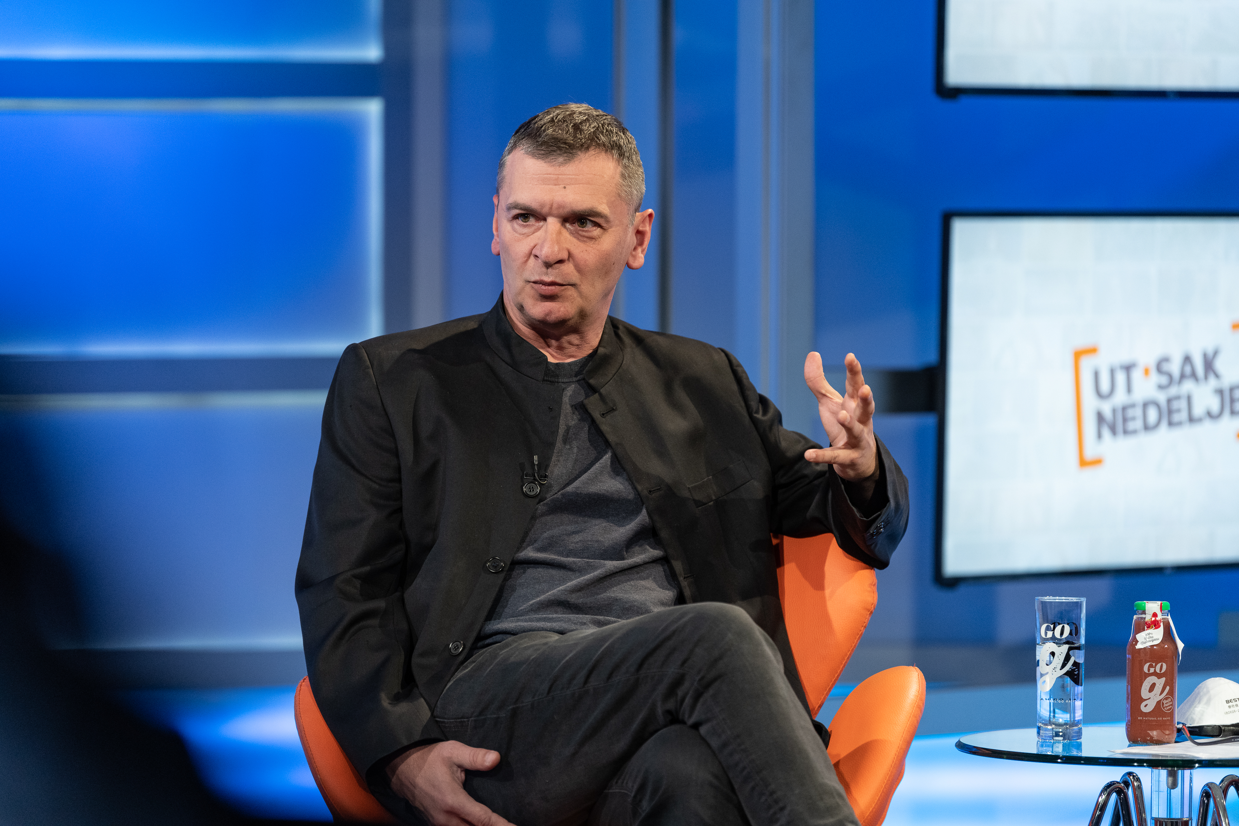 Beograd 07.03.2021. Aleksandar Jovanović Ćuta, emisija Utisak nedelje Foto: Ivan Dinić/Nova S