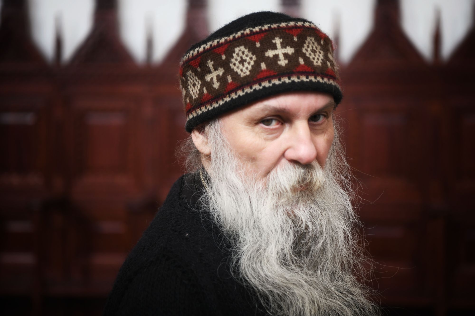 Pakrac 27. februar 2021. Vladika pakracko-slavonski Jovan Culibrk, Saborna crkva sv Trojice, Foto: Goran Srdanov/Nova.rs