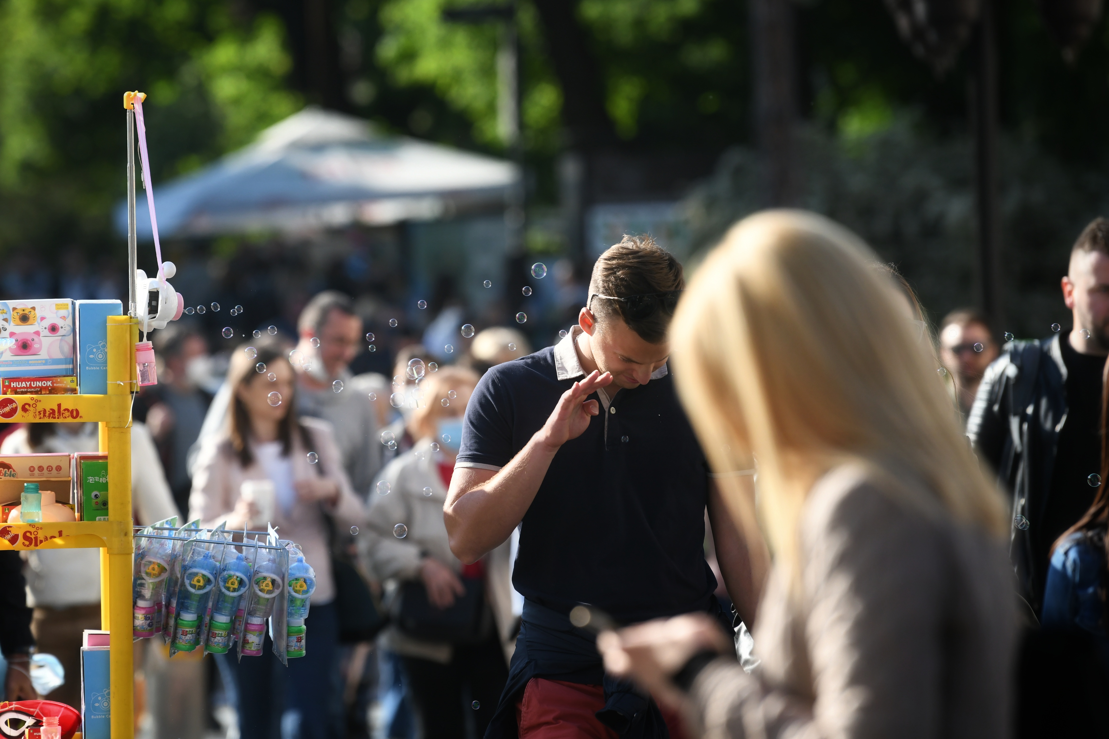 Beograd 10. maj 2021. Lepo vreme, leto, setnja, suncan dan Foto:Vesna Lalić/Nova.rs