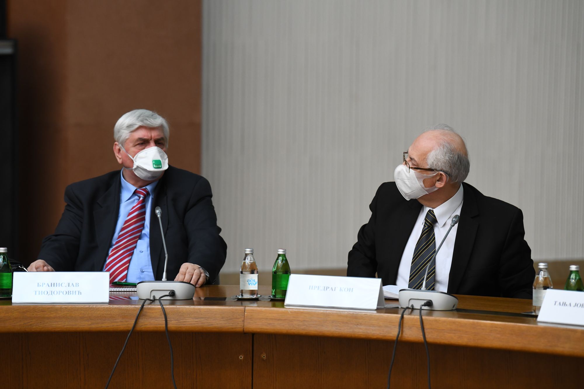 Beograd 09.02.2021. Branislav Tiodorović, Predrag Kon. Krizni štab, sednica kriznog štaba Foto: Goran Srdanov/Nova.rs