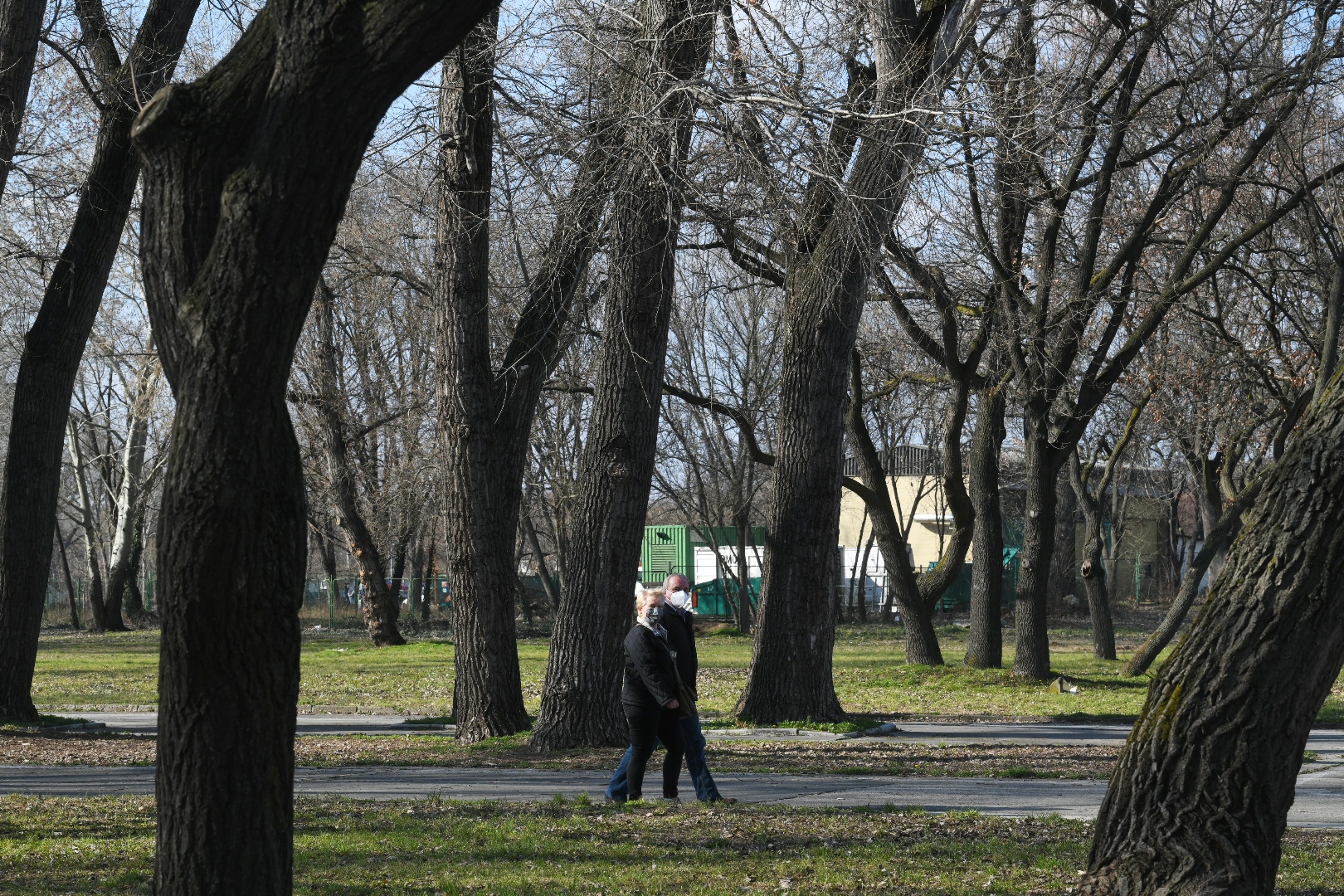 Beograd 28. februar 2021. Lepo vreme, setaliste, Novi Beograd Foto:Nemanja Jovanović/Nova.rs