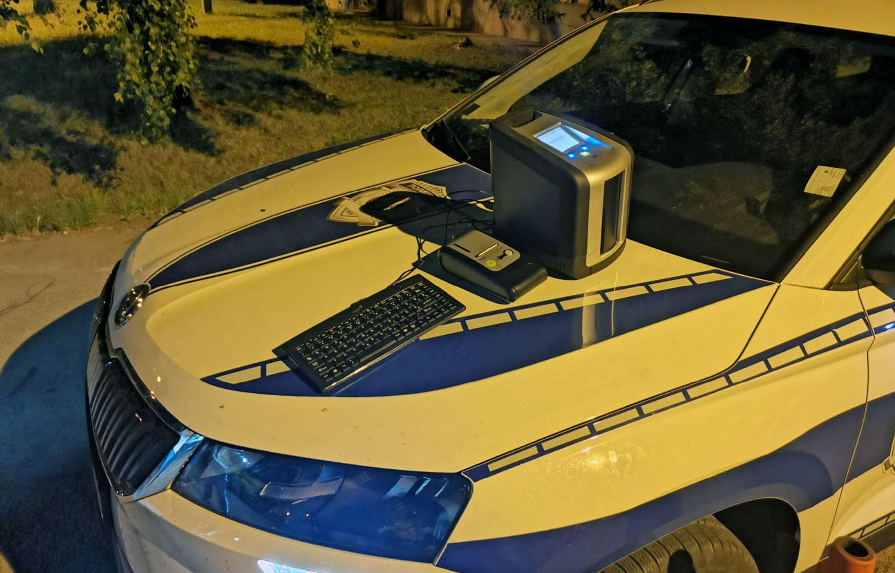 Policijska akcija „Alcohol and Drugs Marathon“, test droga policija saobracaj
