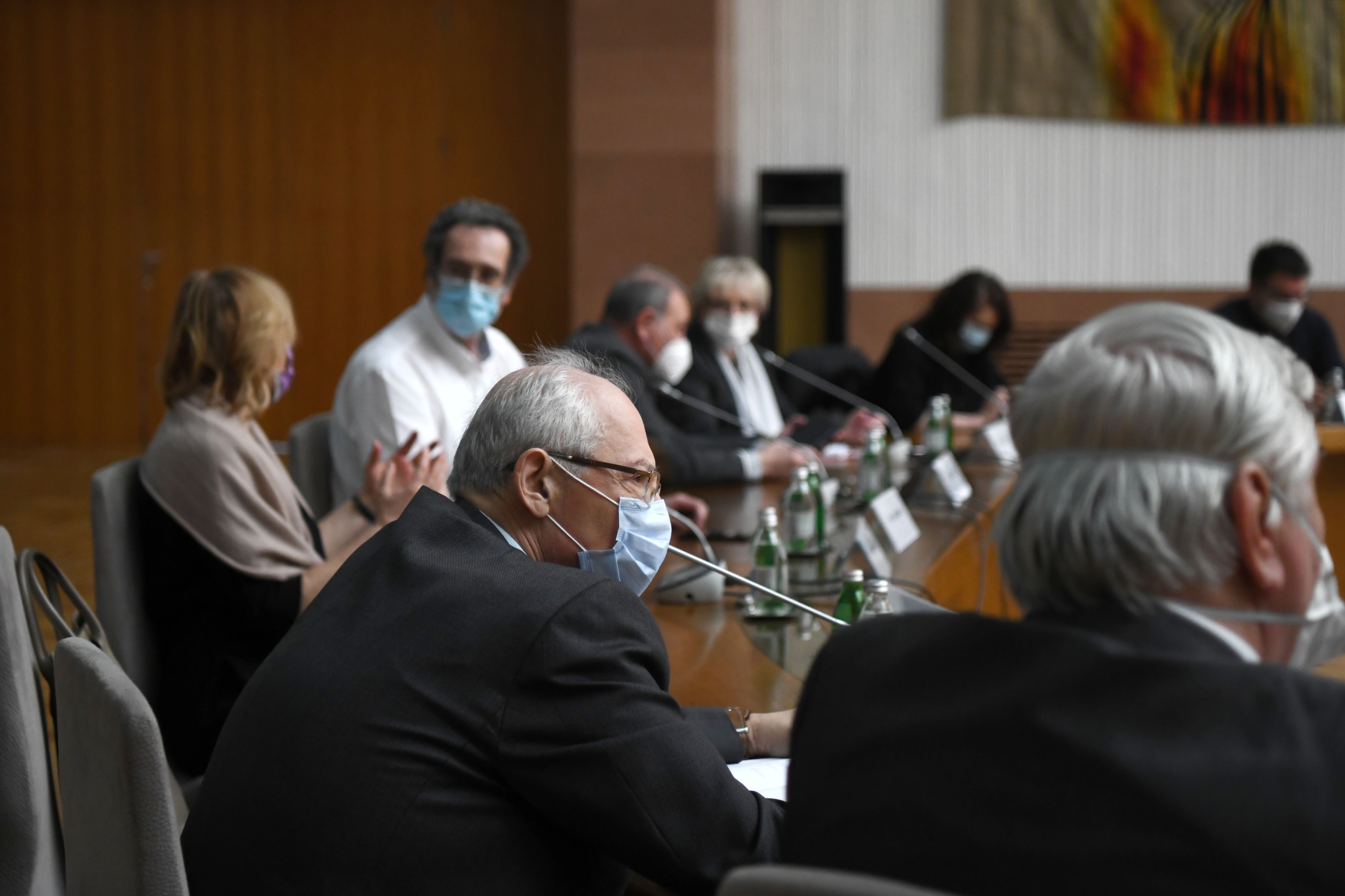 Beograd 12. mart 2021. Sednica Kriznog staba Foto:Filip Krainčanić/Nova.rs