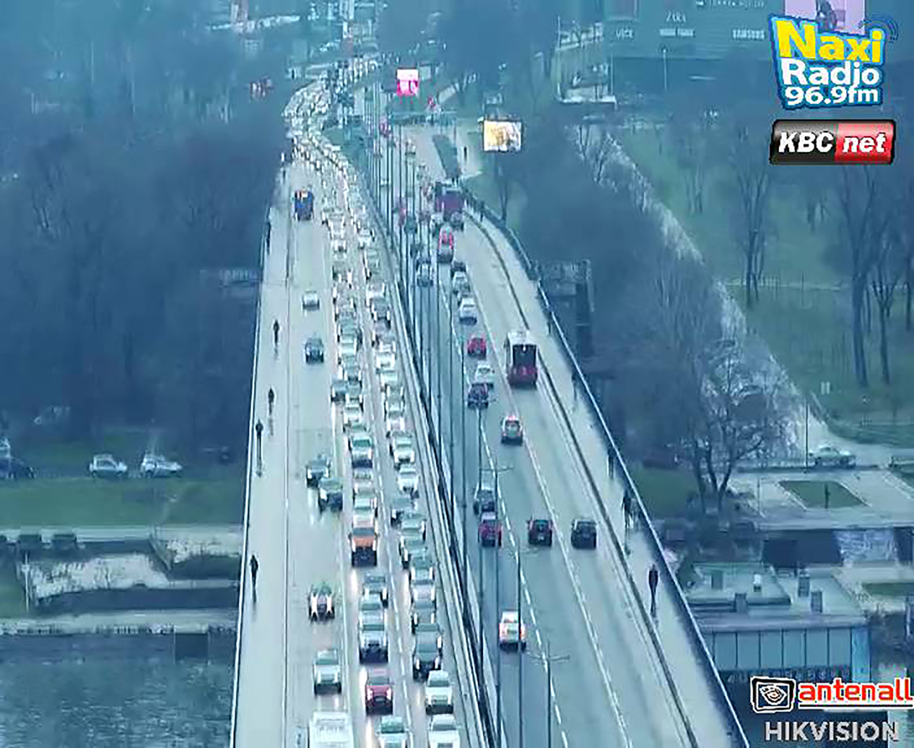 Brankov most saobracajni kolaps