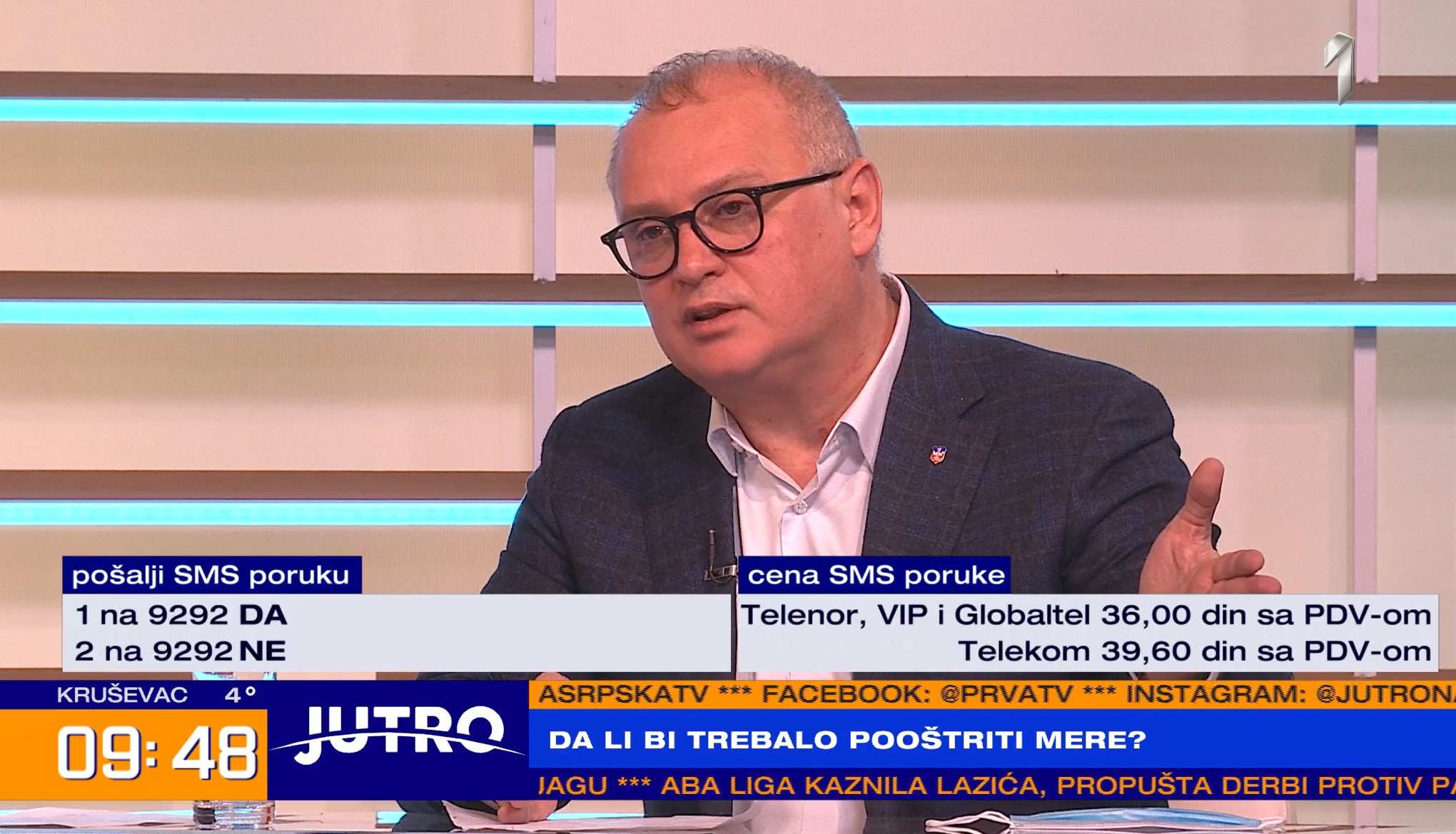 Vesić i Kon na Tv Prva