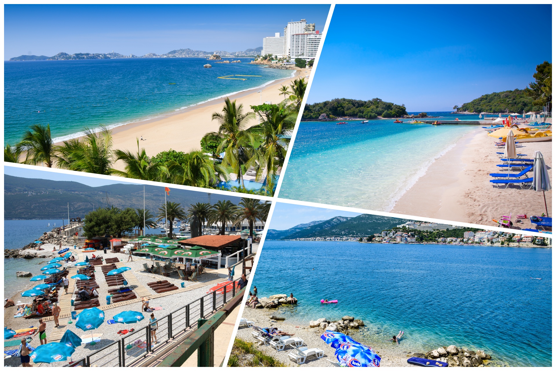 Plaže, putovanja bez pcr testa