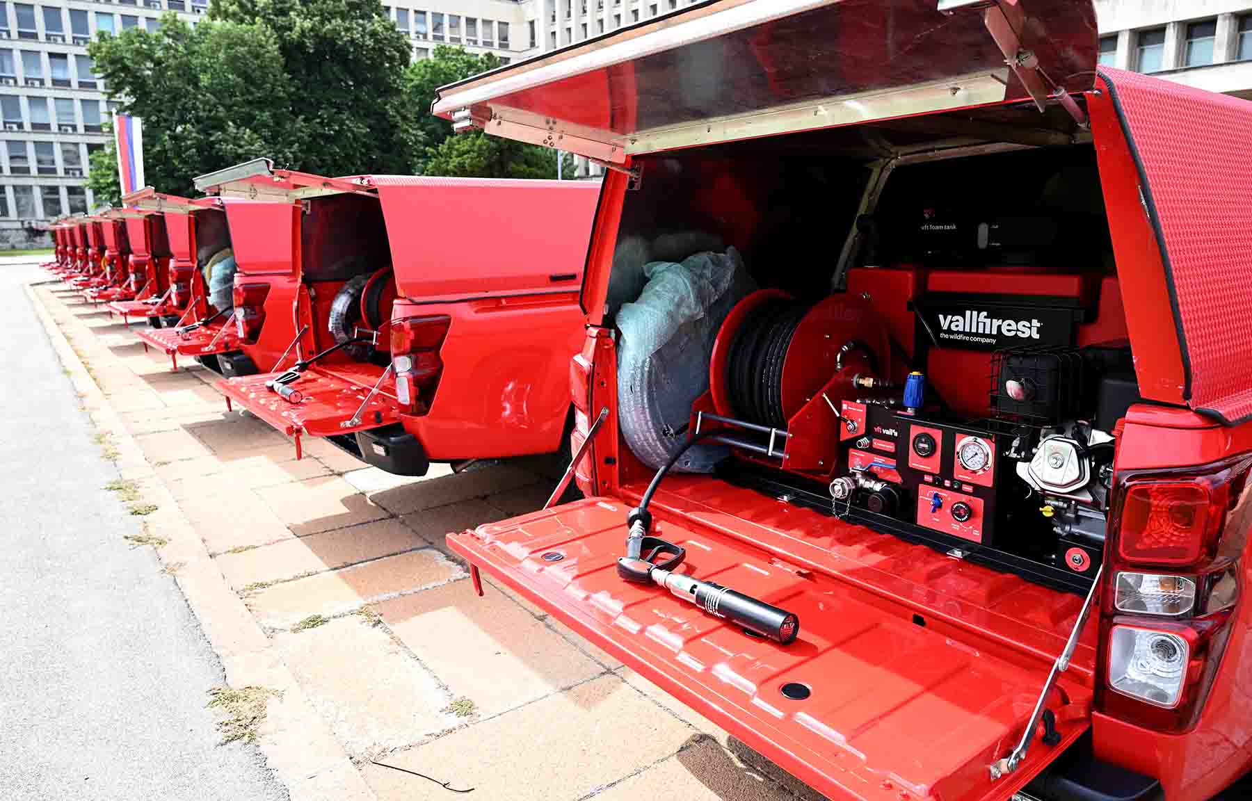 Specijalizovana vozila za gasenje pozara vatrogasna vozila