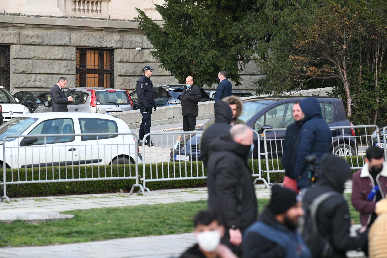Beograd 16.03.2021. Protest ugostitelja ispred Skupštine Srbije Foto: Vesna Lalić/Nova.rs