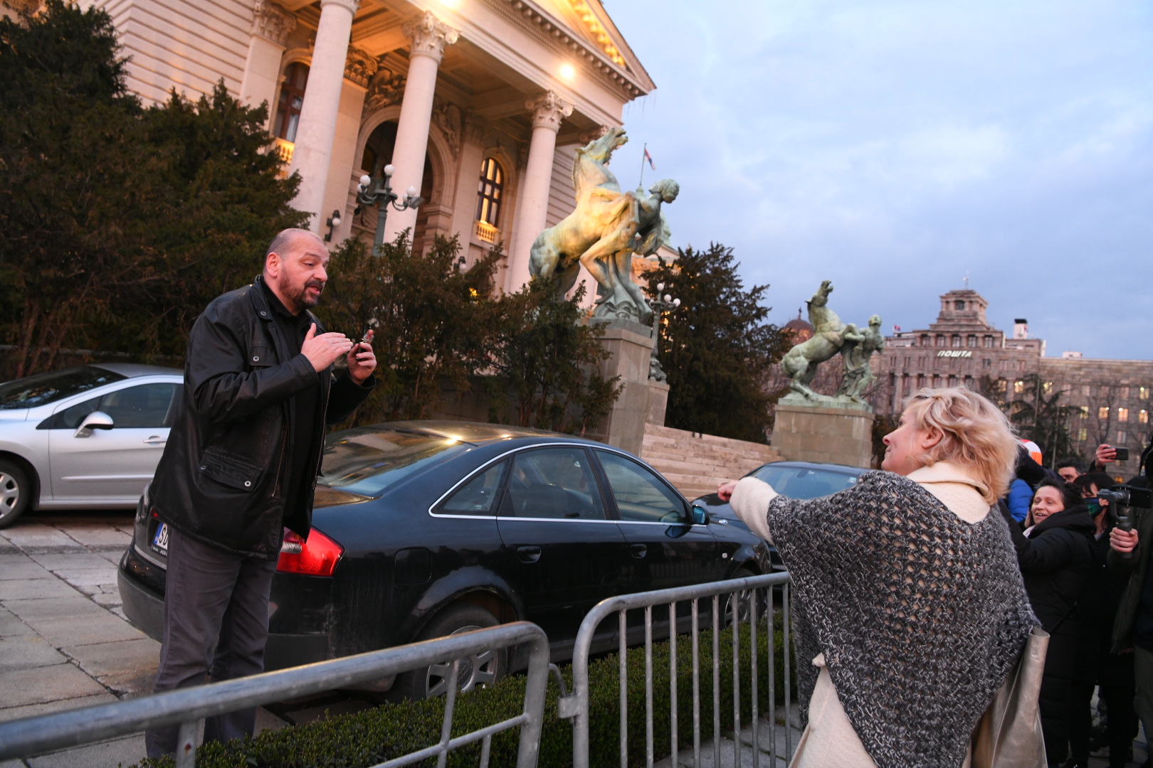 Dragan Šormaz
Beograd 16.03.2021. Protest ugostitelja ispred Skupštine Srbije Foto: Vesna Lalić/Nova.rs