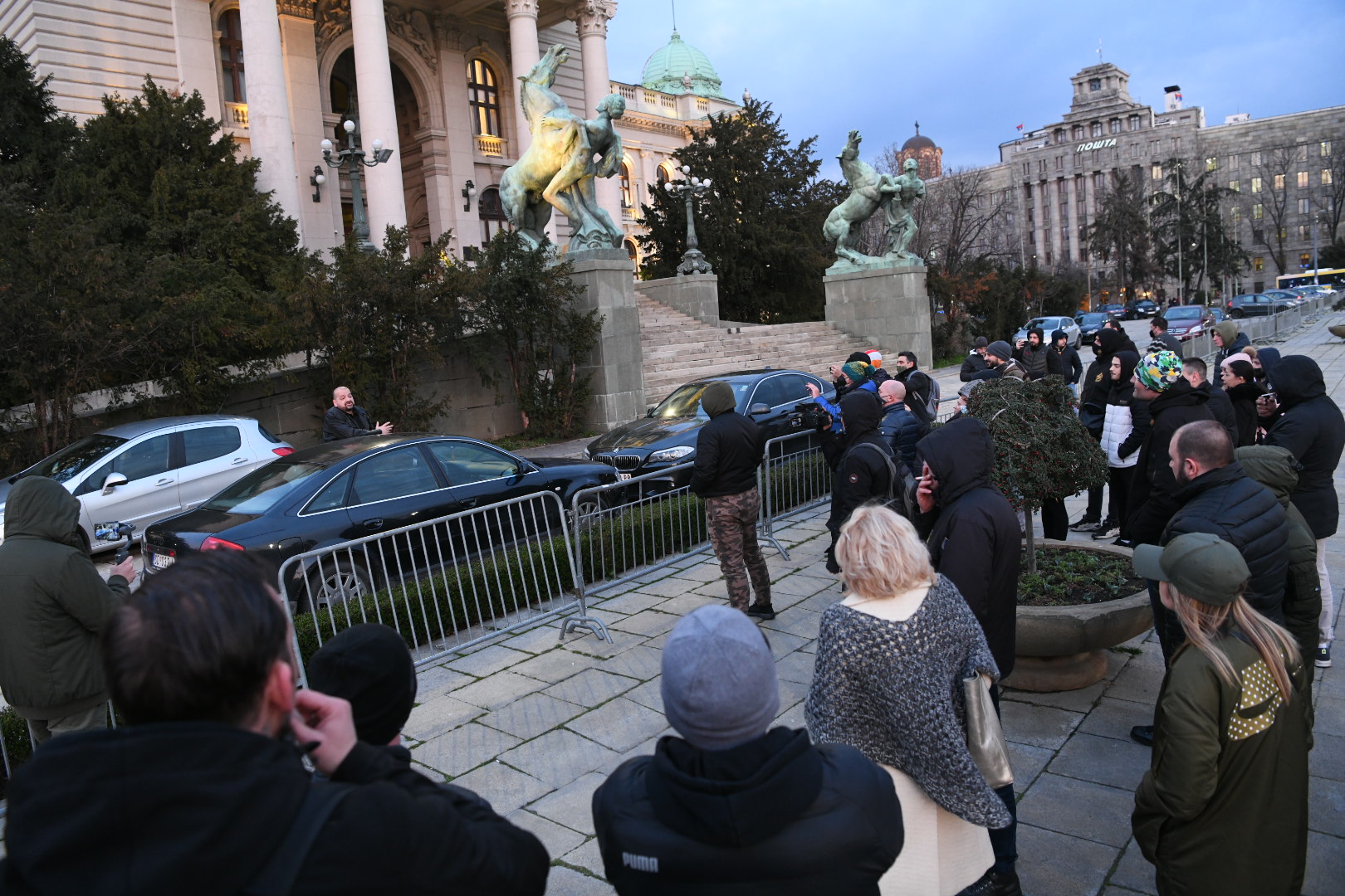 Dragan Šormaz
Beograd 16.03.2021. Protest ugostitelja ispred Skupštine Srbije Foto: Vesna Lalić/Nova.rs