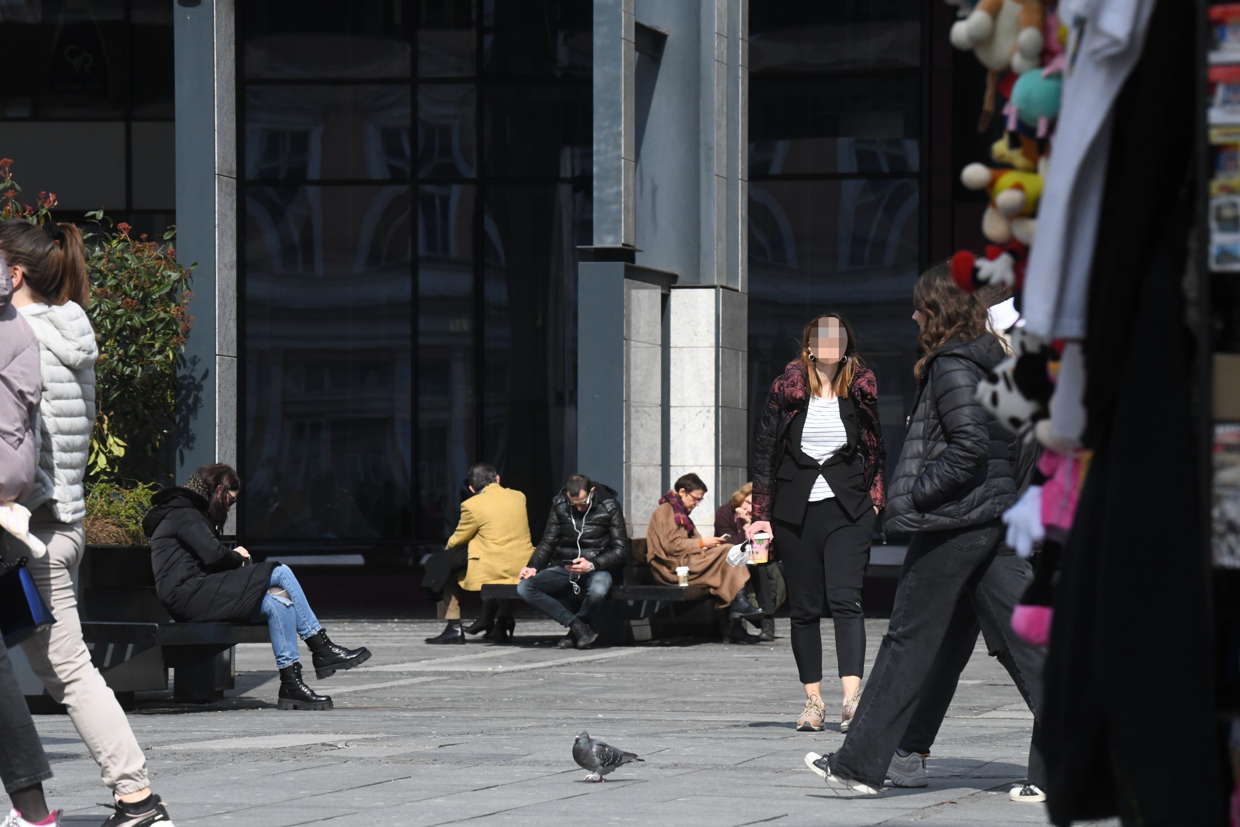 Beograd 20.03.2021. Proleće, lepo vreme, Knez Mihailova ulica, lepo vreme, vikend, koronavirus Foto: Filip Krainčanić/Nova.rs