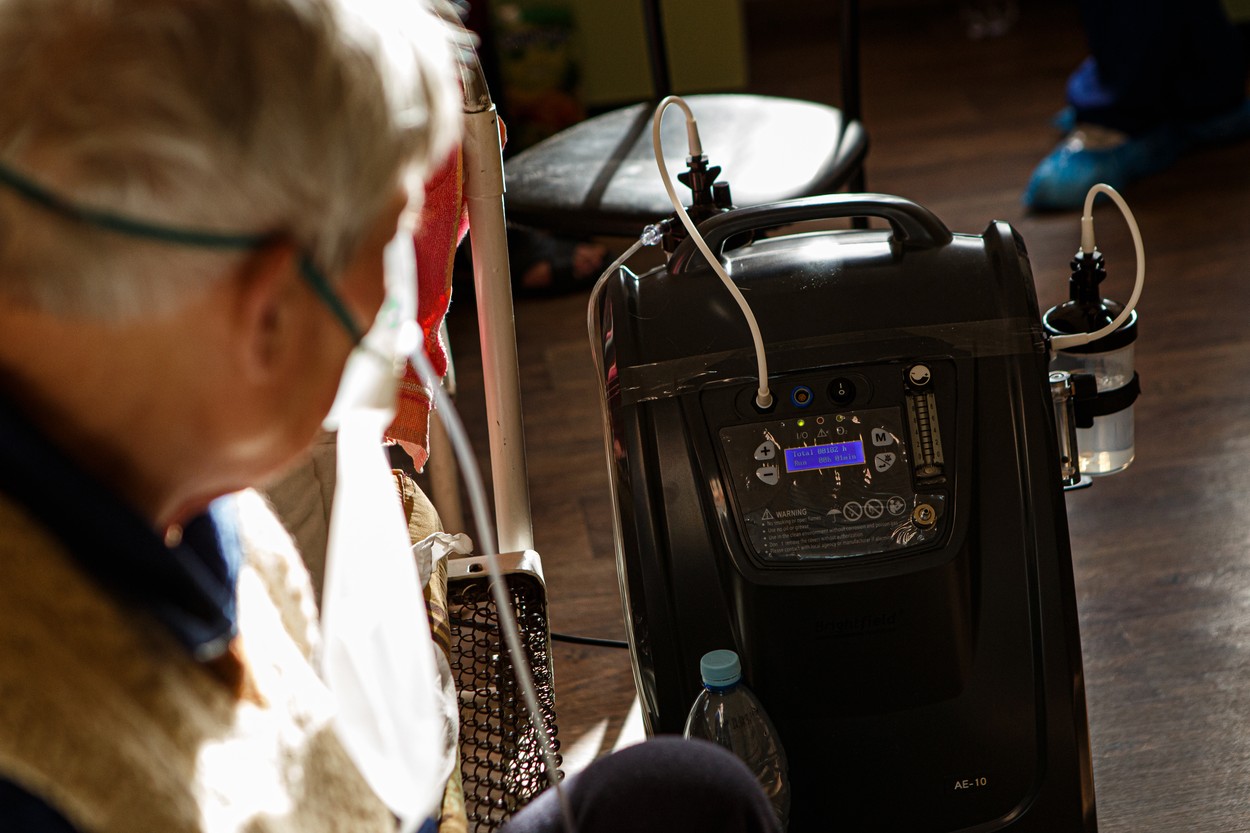 Covid department of Pulmonary Diseases Center in Uzhhorod