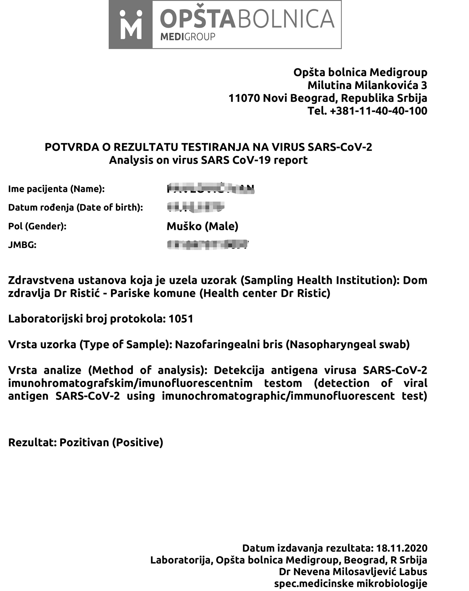 analiza rezultati testiranje vakcina kovid