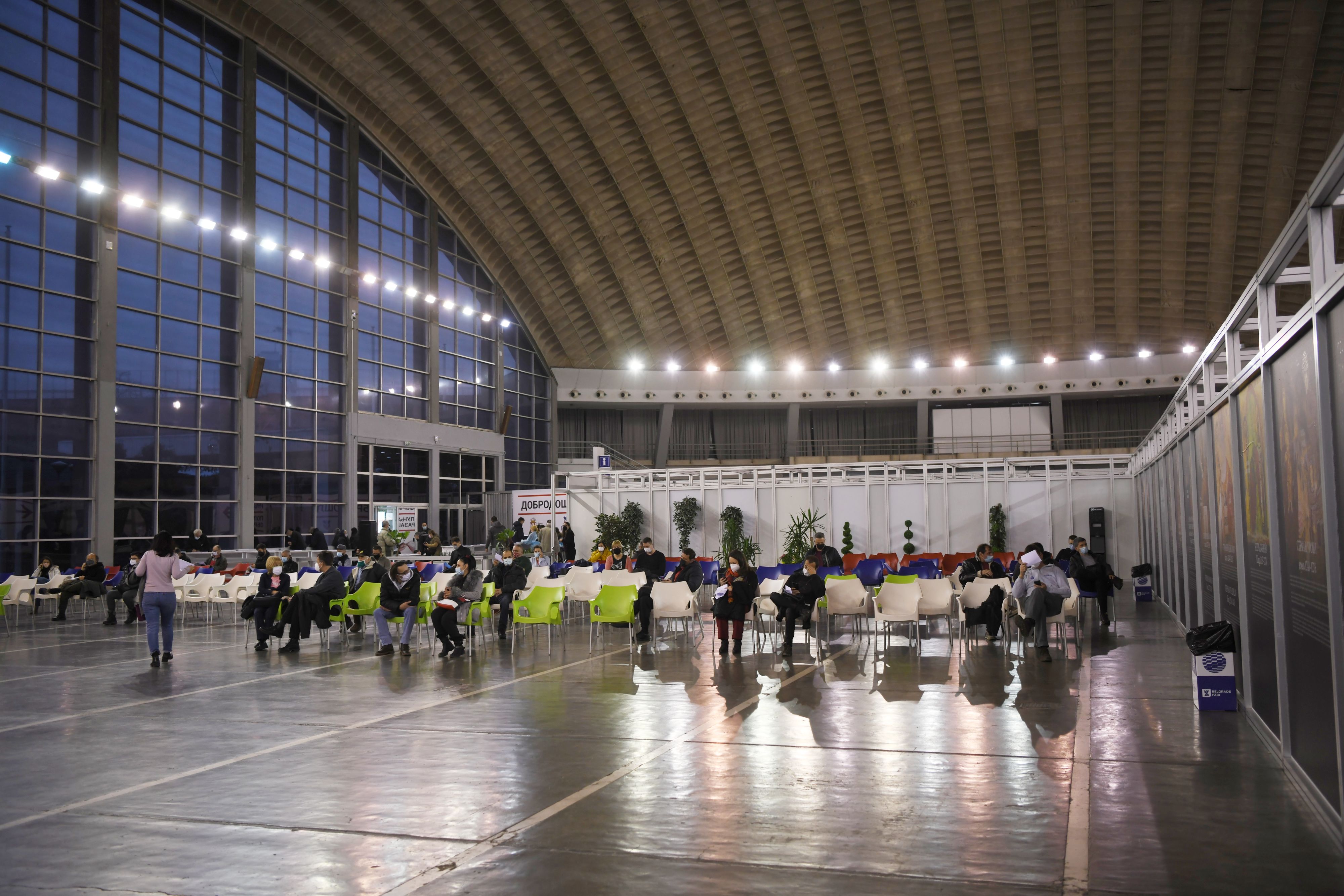 Beograd 21.03.2021. AstraZeneka, AstraZeneca, vakcinacija, vakcina, bez poziva, Sajam, Beogradski sajam Foto: Filip Krainčanić/Nova.rs