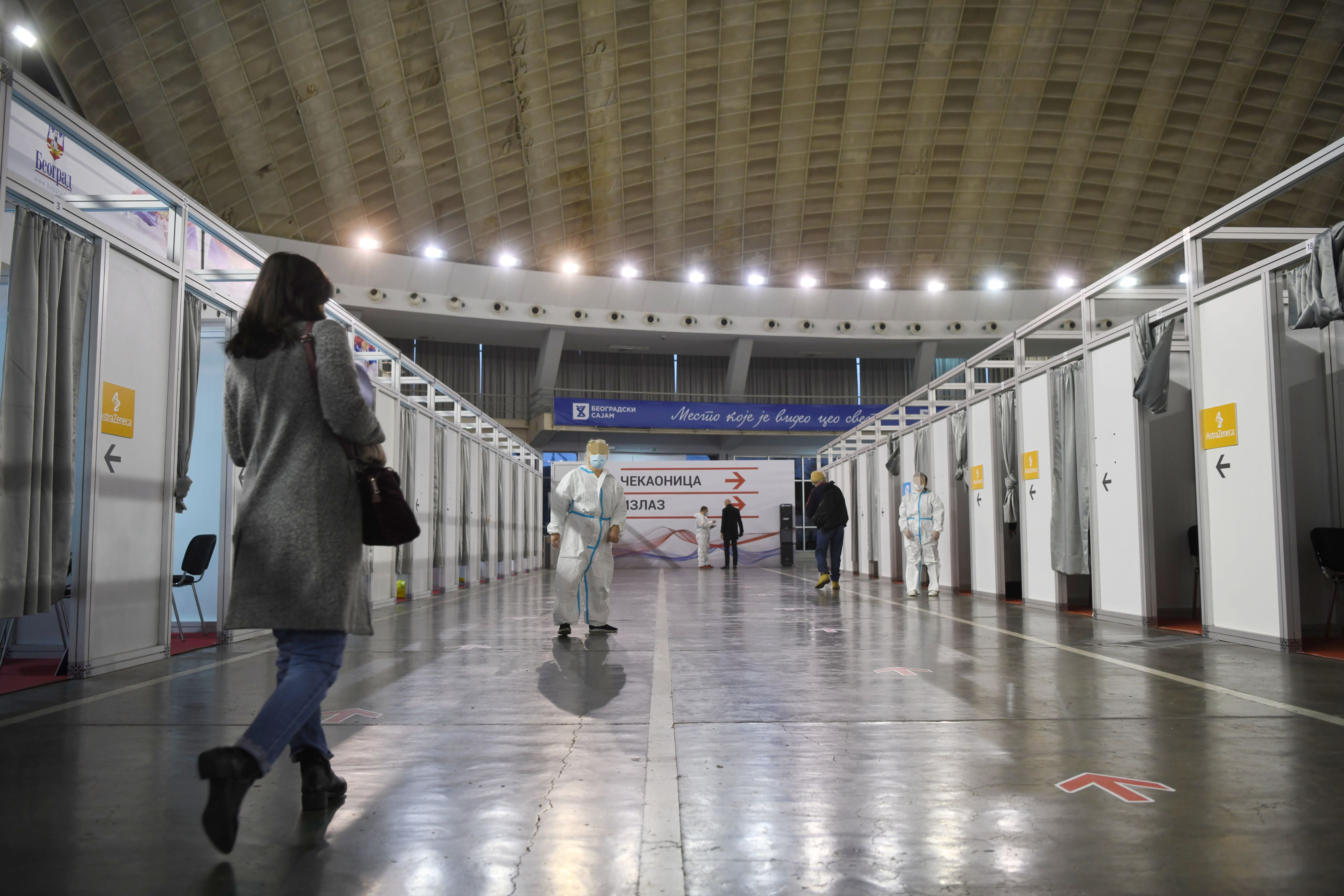 Beograd 21.03.2021. AstraZeneka, AstraZeneca, vakcinacija, vakcina, bez poziva, Sajam, Beogradski sajam Foto: Filip Krainčanić/Nova.rs