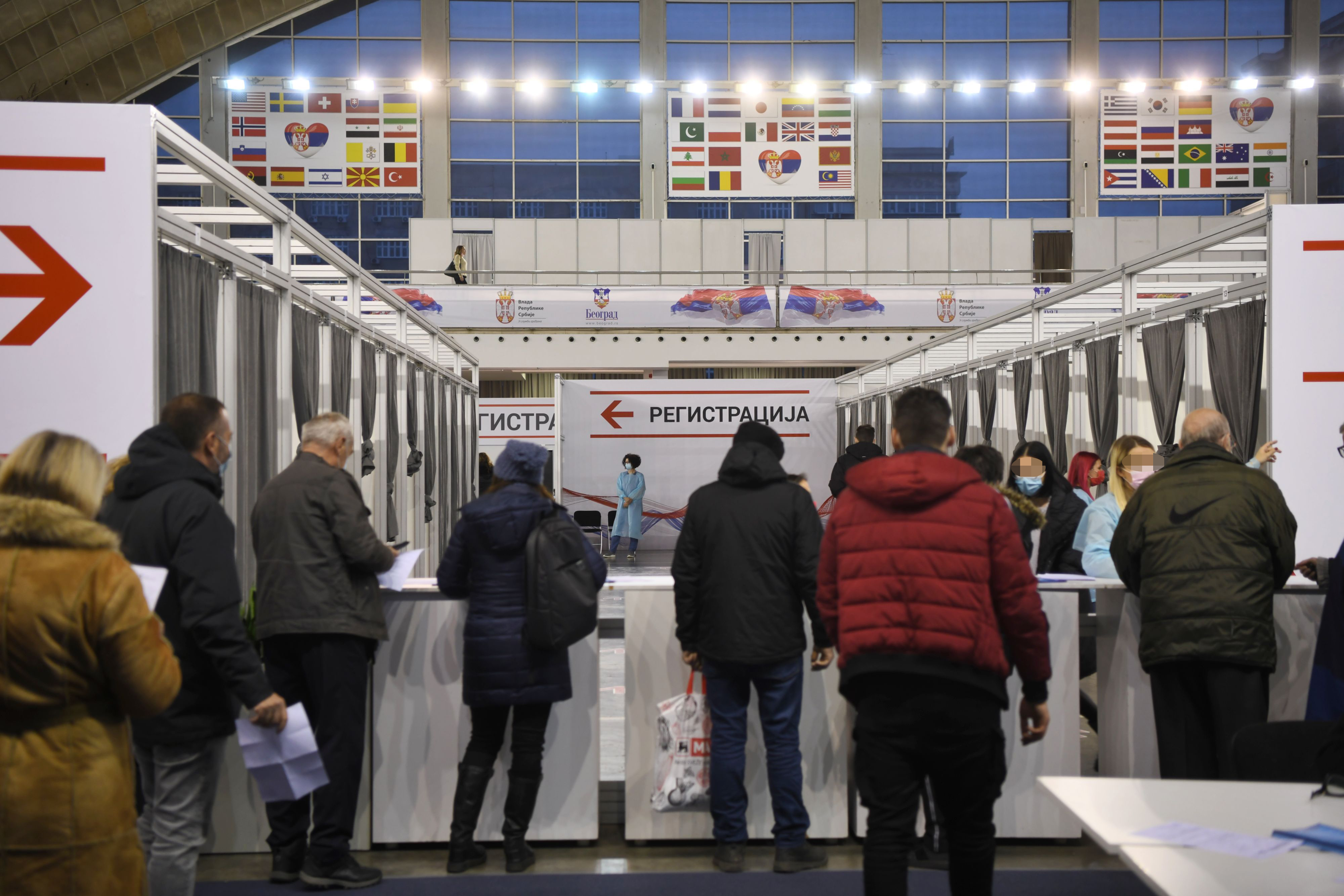 Beograd 21.03.2021. AstraZeneka, AstraZeneca, vakcinacija, vakcina, bez poziva, Sajam, Beogradski sajam Foto: Filip Krainčanić/Nova.rs