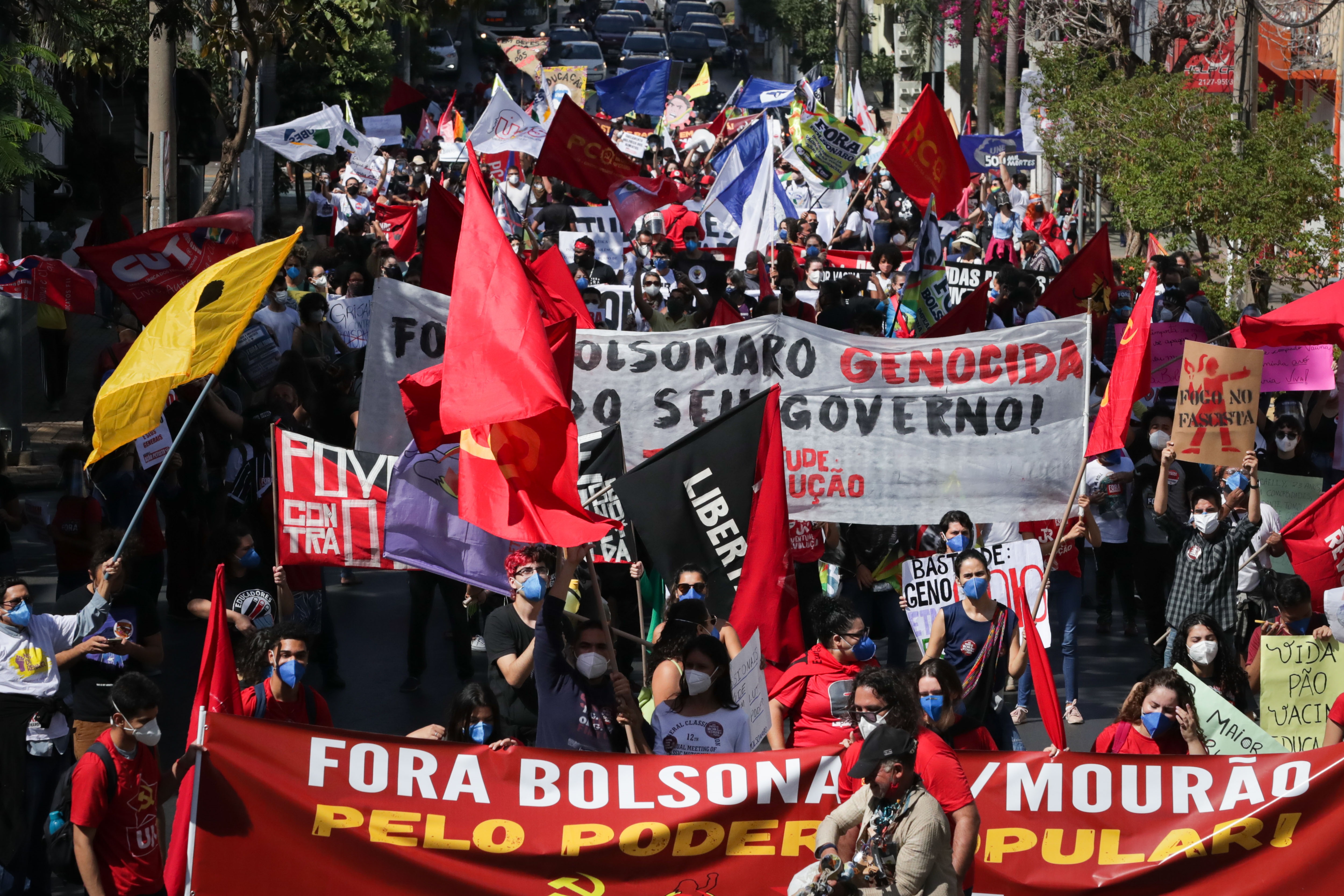Anti-government protests in Brazil