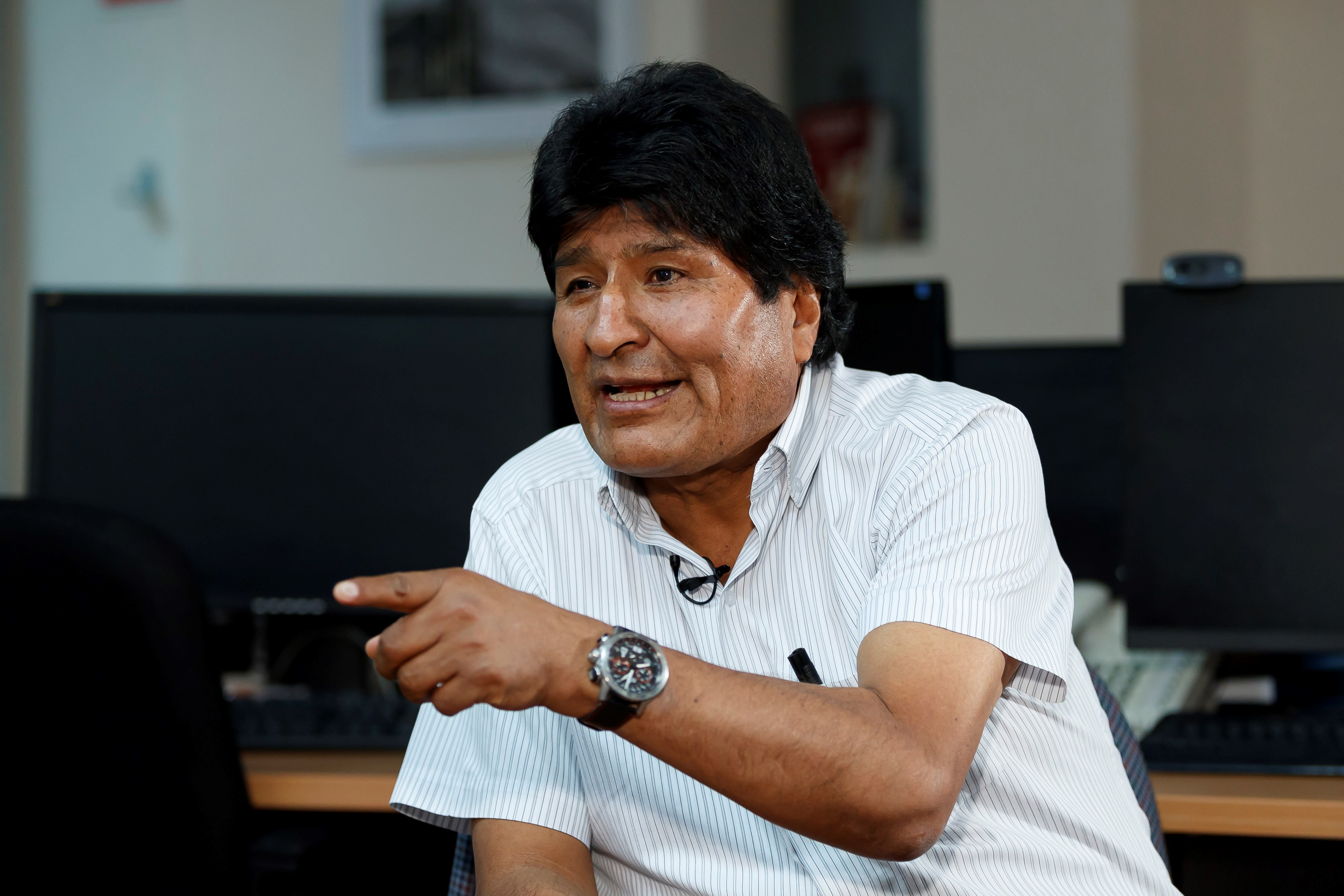 Evo Morales interview