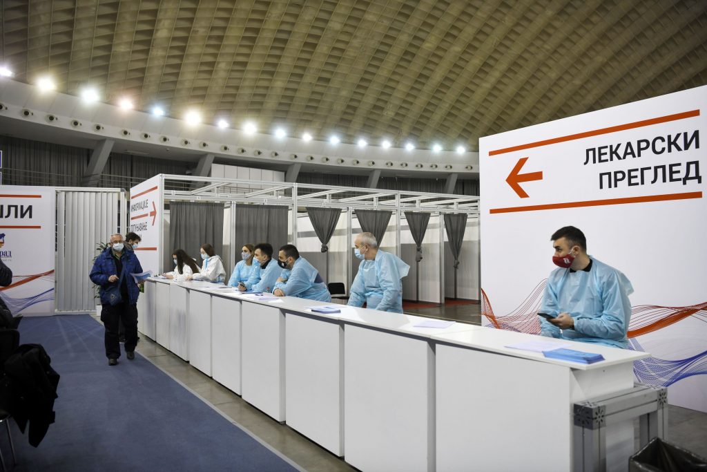 Beograd 22.03.2021. Beogradski sajam, vakcinacija, vakcina, imunizacija, koronavirus Foto: Filip Krainčanić/Nova.rs