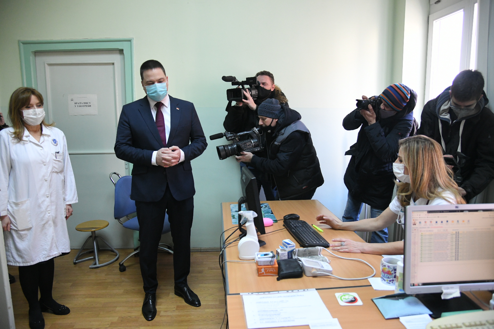 Beograd 25.03.2021. Branko Ružić. Studentska poliklinka, Zavod za zadravstvenu zaštitu studenata, vakcinacija studenata Foto: Nemanja Jovanović/Nova.rs