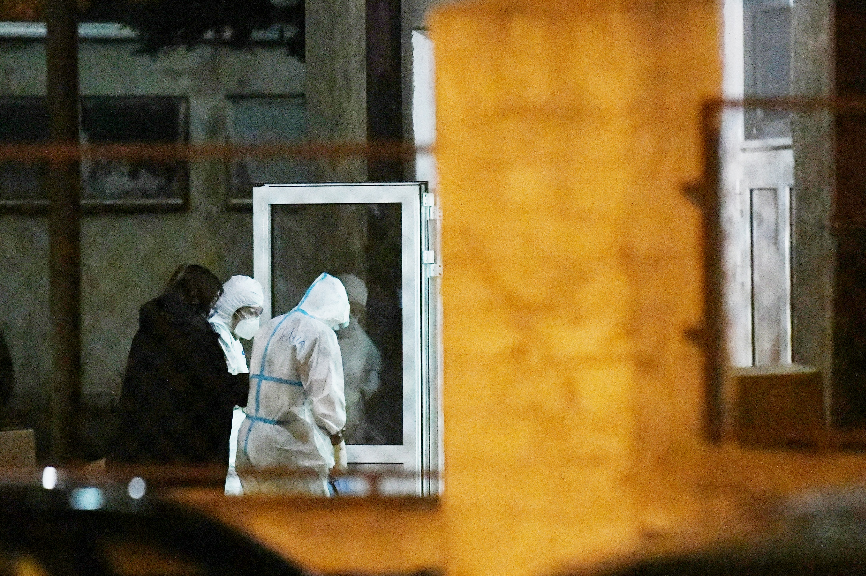 Beograd 19.11.2020. VMC Karaburma, Kovid bolnica, Vojnomedicinski centar Karaburma, noć, veče, koronavirus Foto: Vesna Lalić/Nova.rs