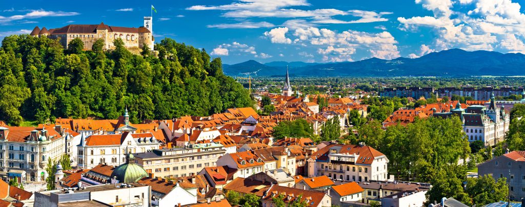 Ljubljana, Slovenija, panorama Foto: Shutterstock