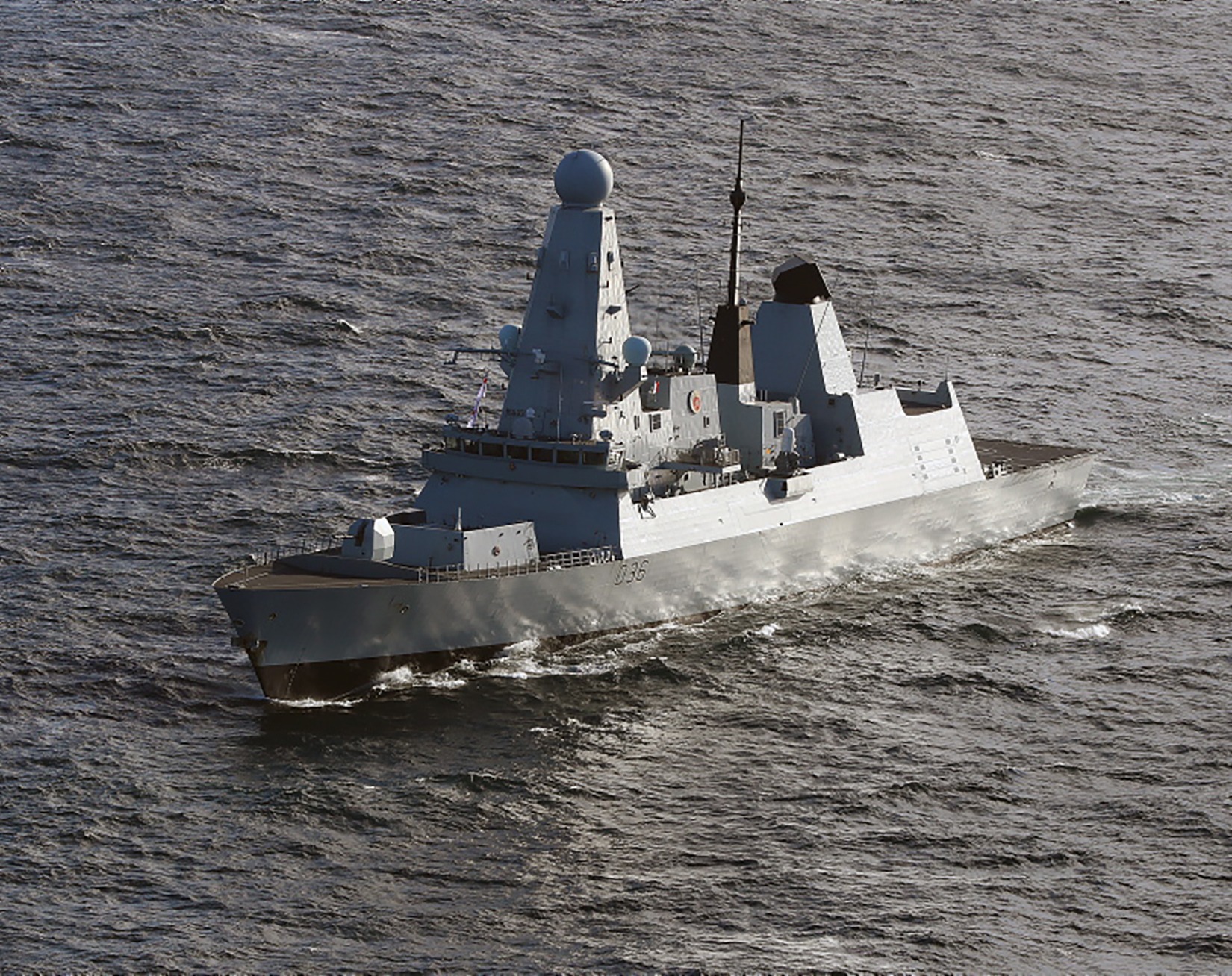 Warning shots fired at HMS Defender when entering Russian waters