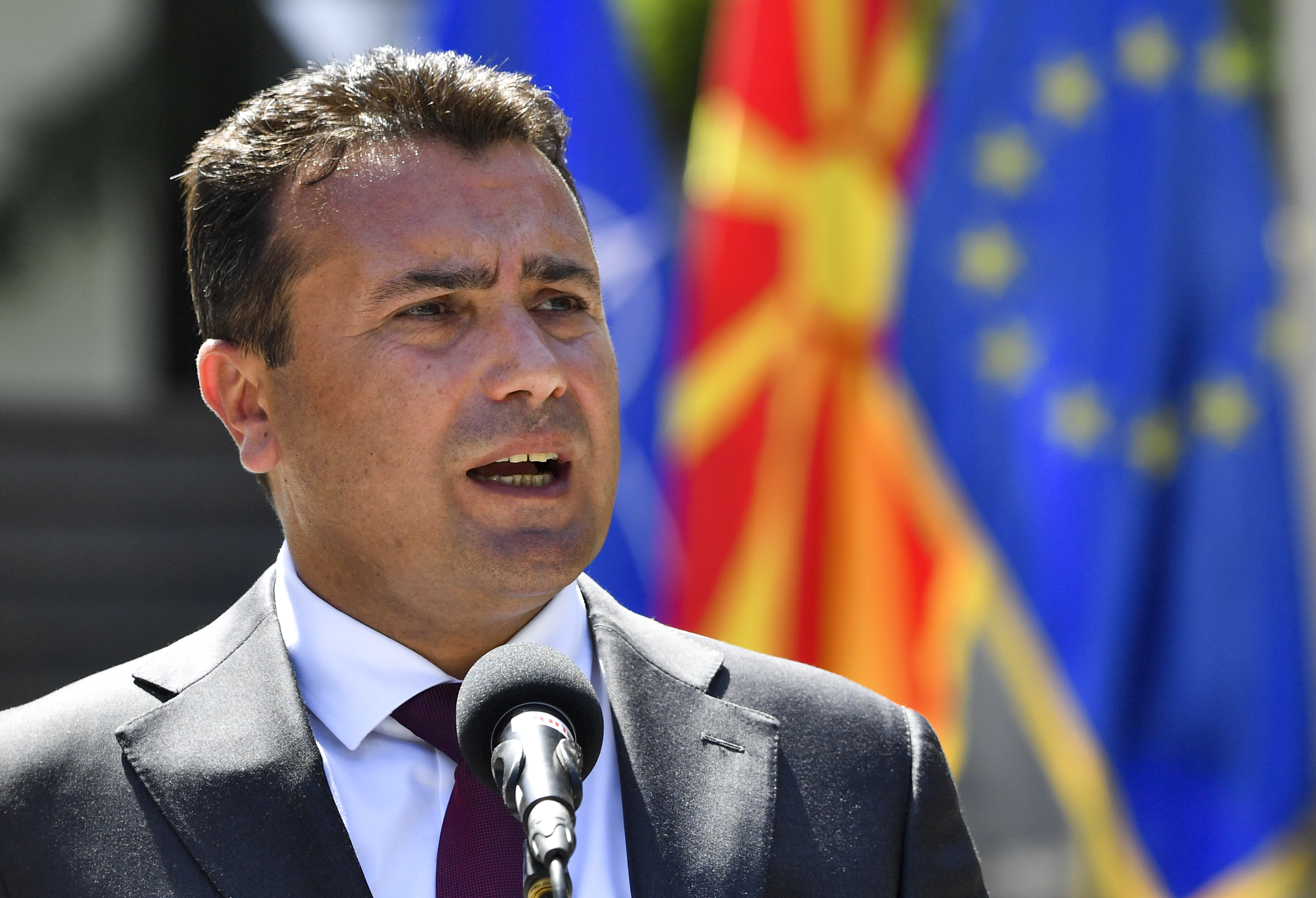 North Macedonia President Pendarovski hosts new PM Zoran Zaev