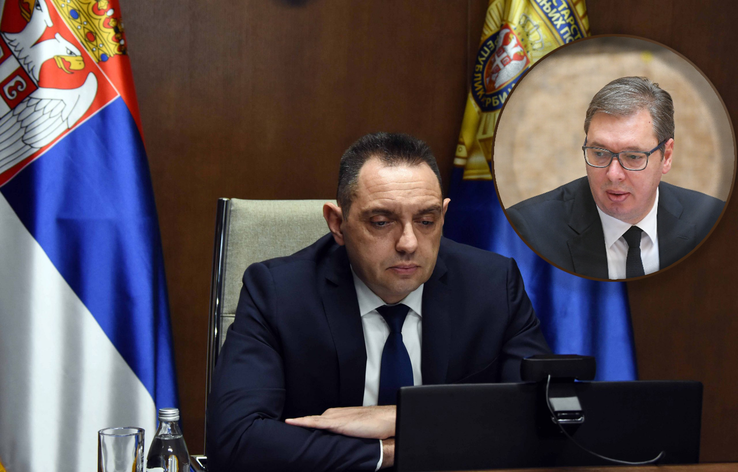 Aleksandar Vulin i Aleksandar Vucic