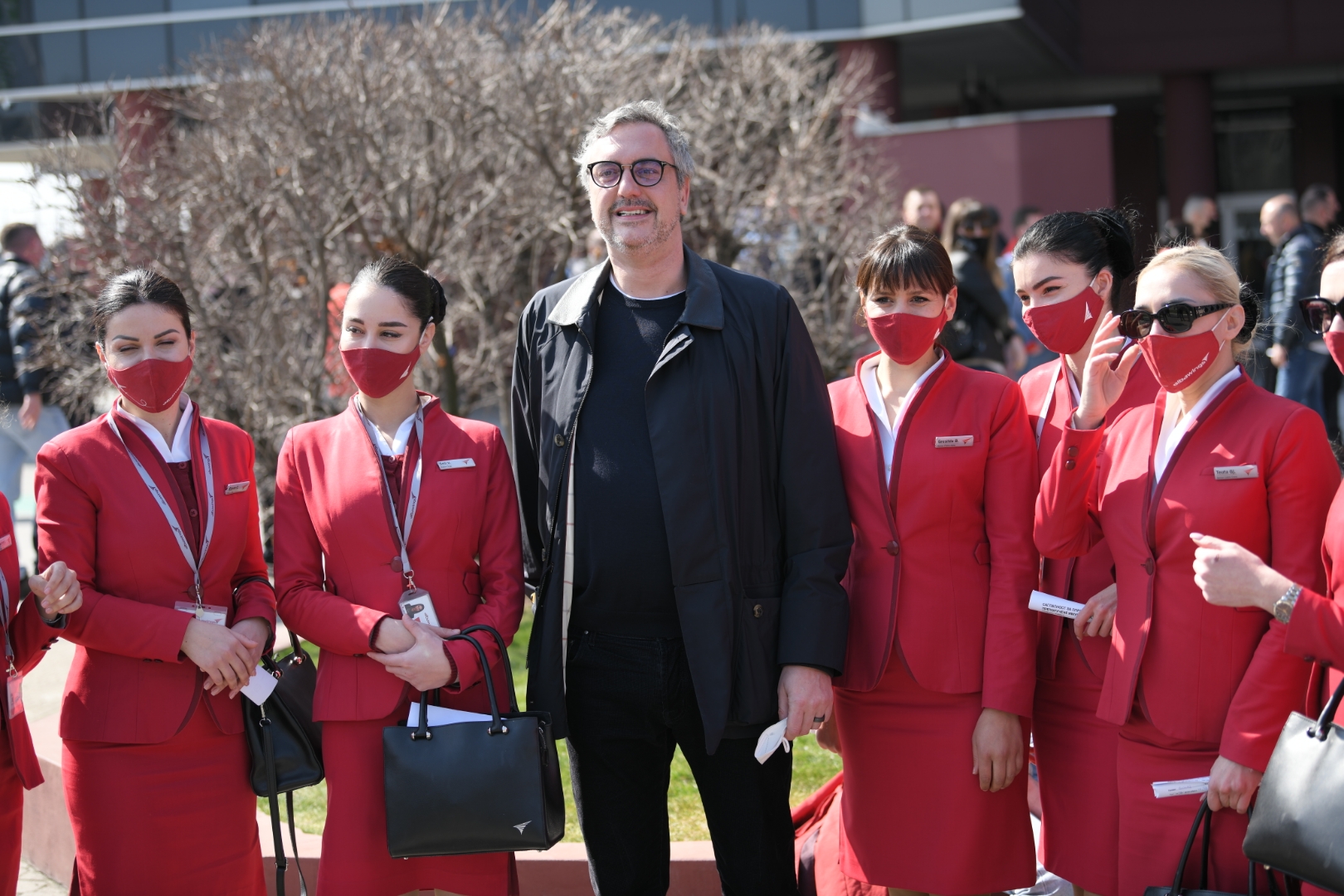 Beograd 27. mart 2021. Marko Cadez Vakcinacija u Belexpo centru, vakcina, Belekspo centar privrednici iz regiona Foto:Dragan Mujan/Nova.rs