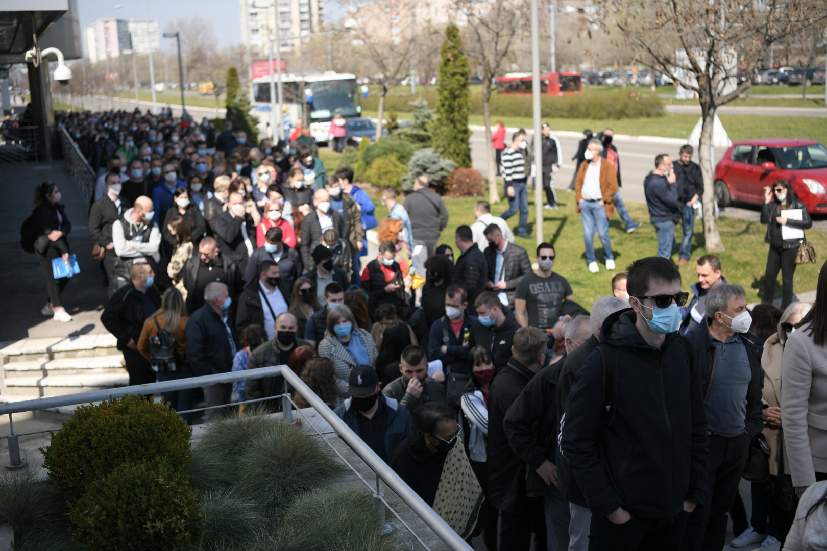Beograd 27. mart 2021. Vakcinacija u Belexpo centru, vakcina, Belekspo centar privrednici iz regiona Foto:Dragan Mujan/Nova.rs