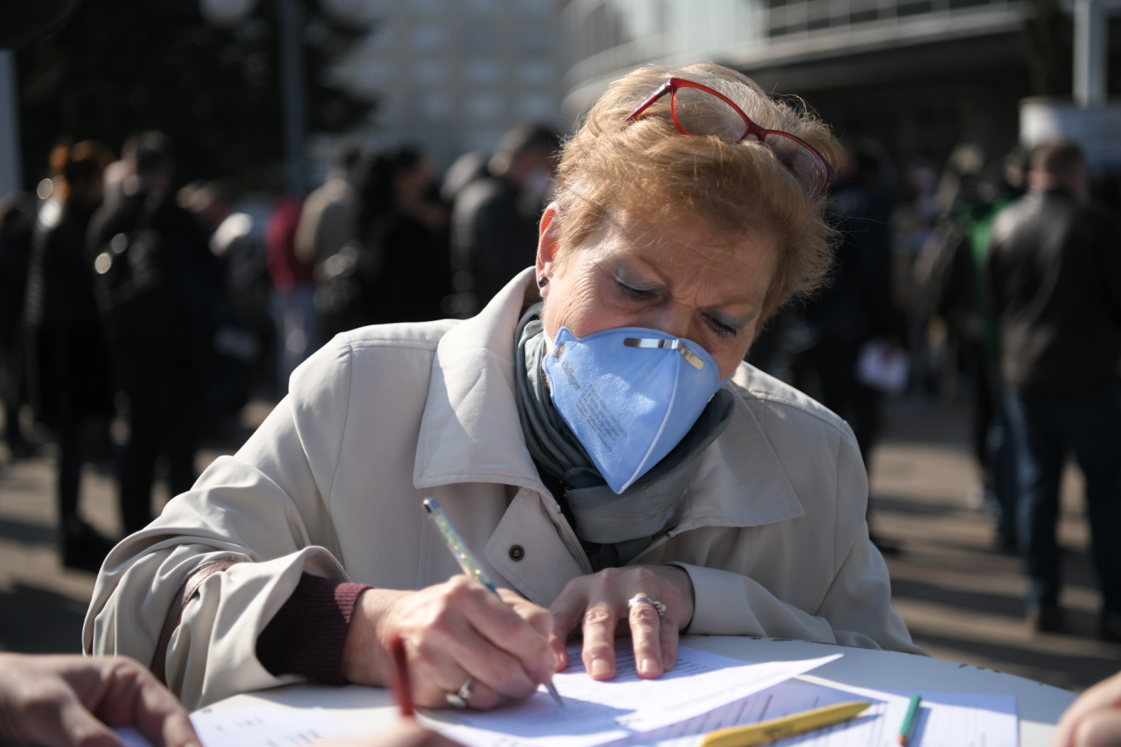 Beograd 27. mart 2021. Vakcinacija na beogradskom sajmu, vakcina Foto:Dragan Mujan/Nova.rs