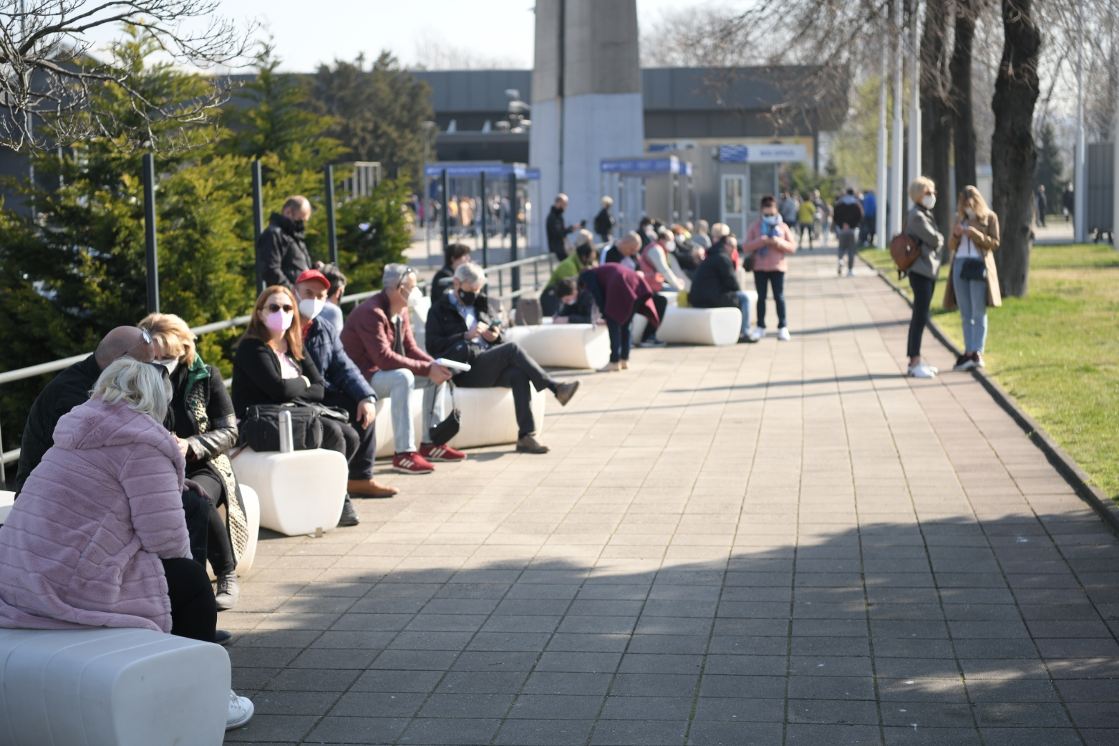 Beograd 27. mart 2021. Vakcinacija na beogradskom sajmu, vakcina Foto:Dragan Mujan/Nova.rs