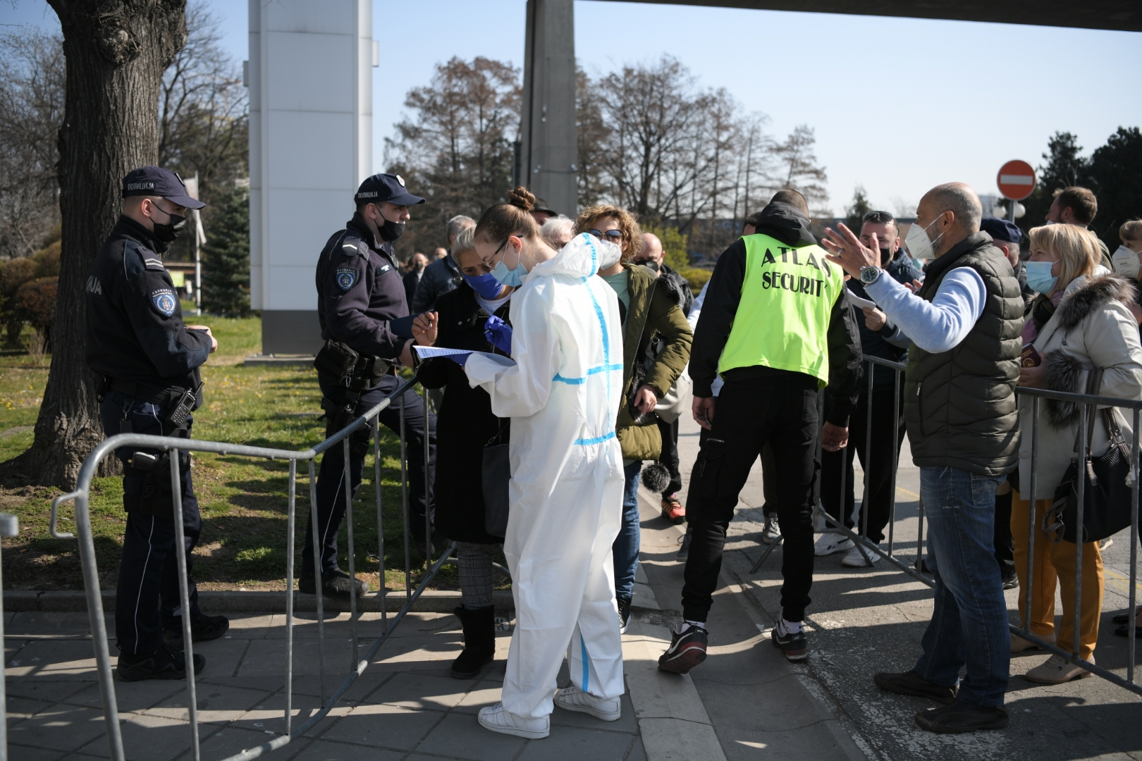 Beograd 27. mart 2021. Vakcinacija na beogradskom sajmu, vakcina Foto:Dragan Mujan/Nova.rs