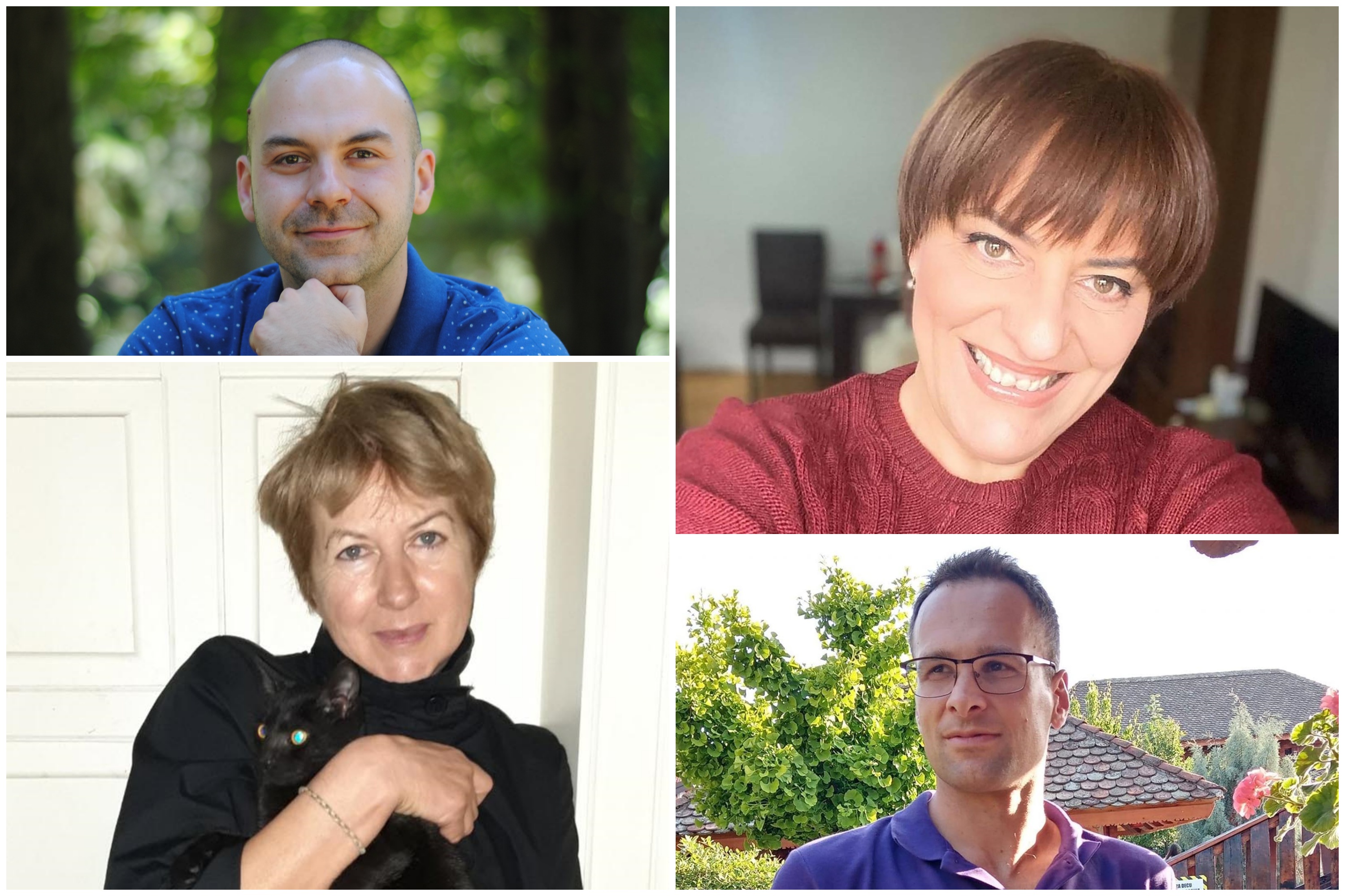 Stojan Mišić, Radmila Grujičić, Snežana Milicic, Josif Fidanovski, kombo Foto: Privatna arhiva