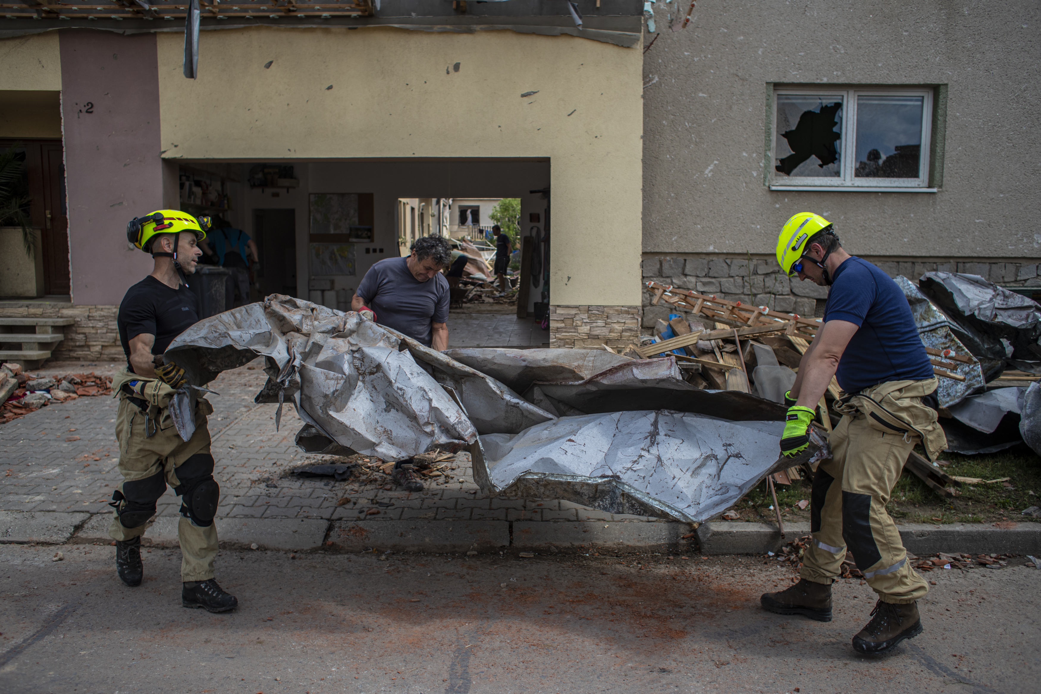Tornado hits South Moravia region in Czech Republic's south-east