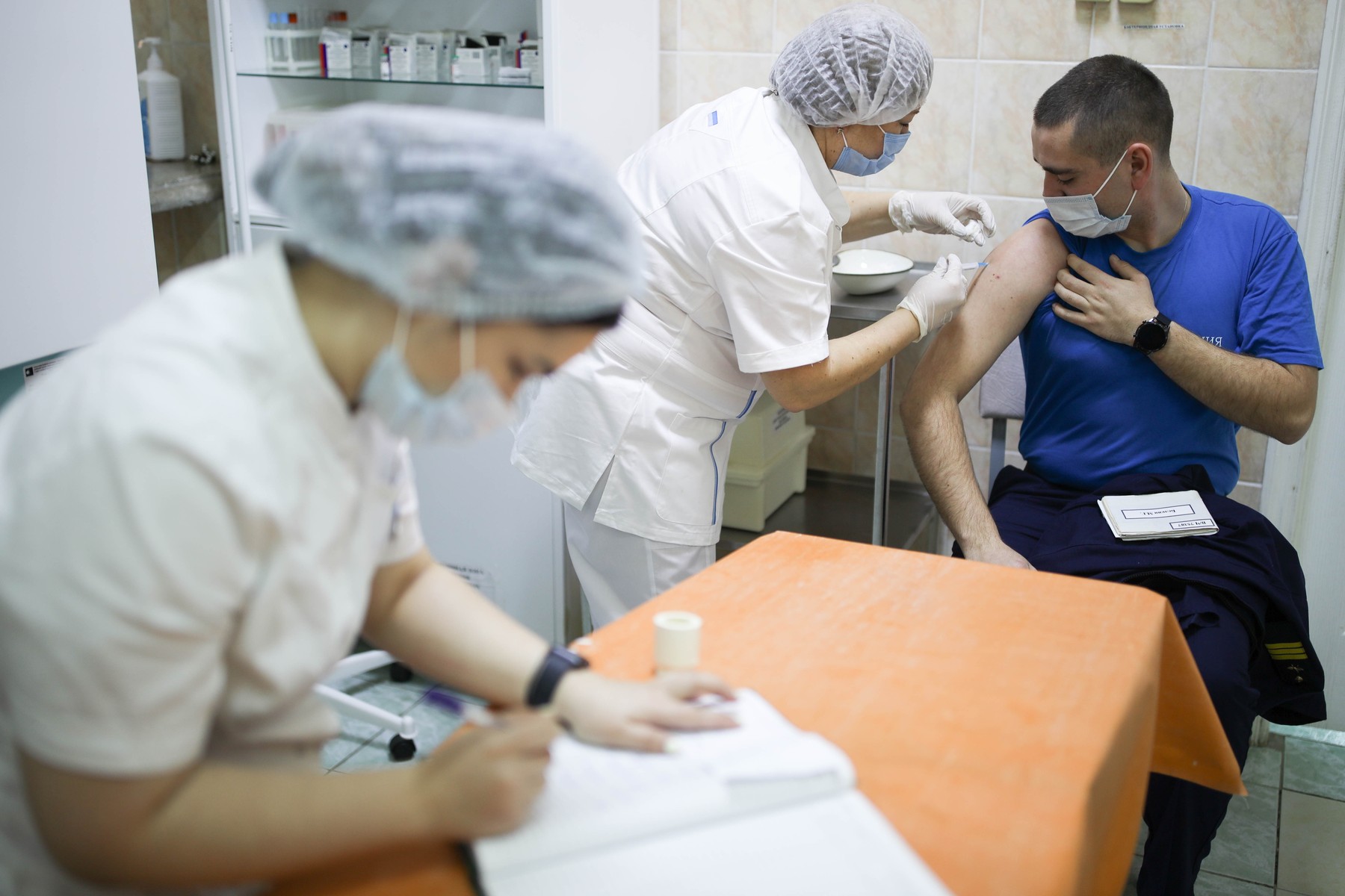 Russia Coronavirus Vaccination