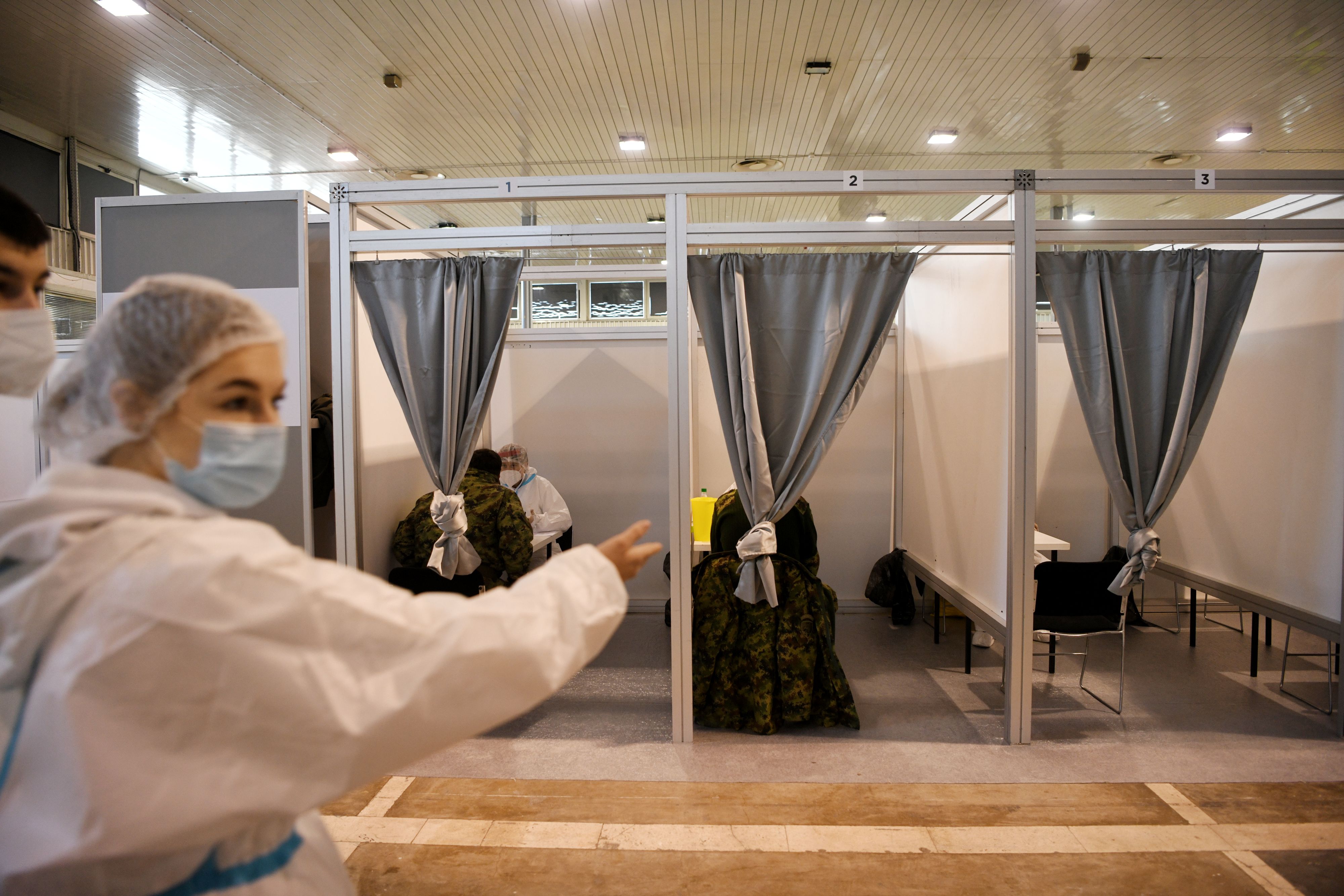 Beograd, 19.01.2021. Sajam, Vakcinacija, kineska vakcina masovno vakcinisanje, Foto: Filip Krainčanić/Nova.rs