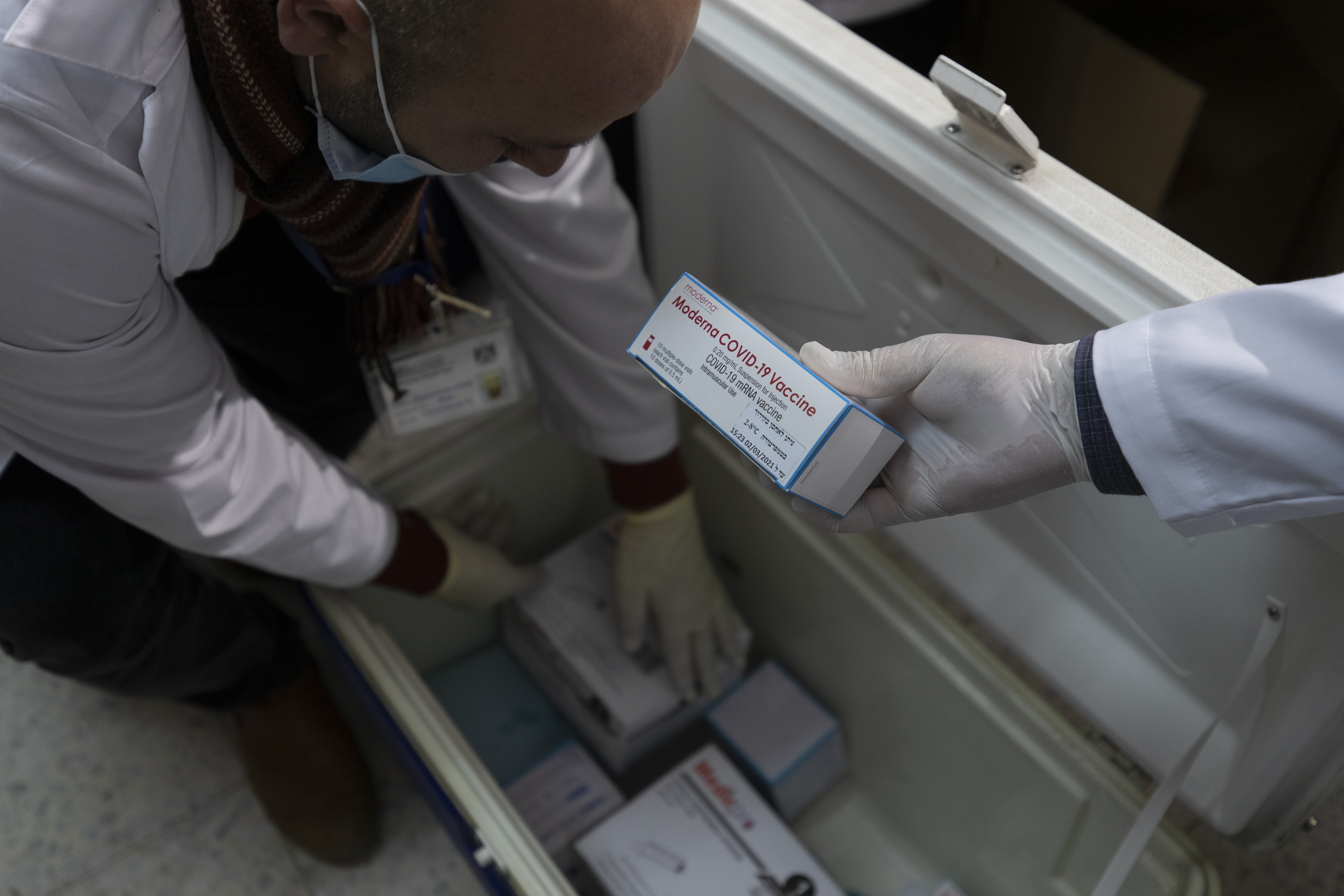 Virus Outbreak Palestinians
