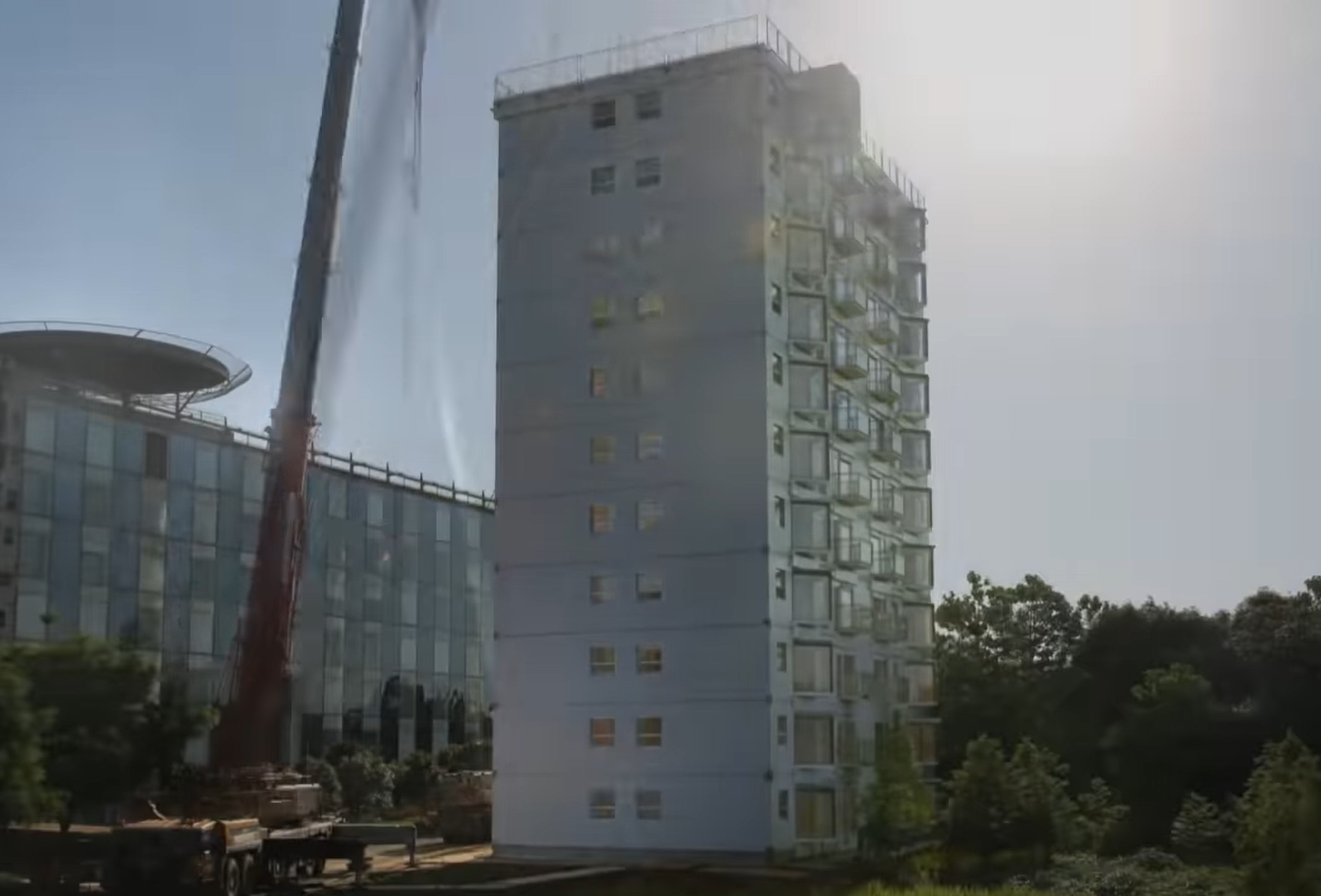 Kina, zgrada za jedan dan