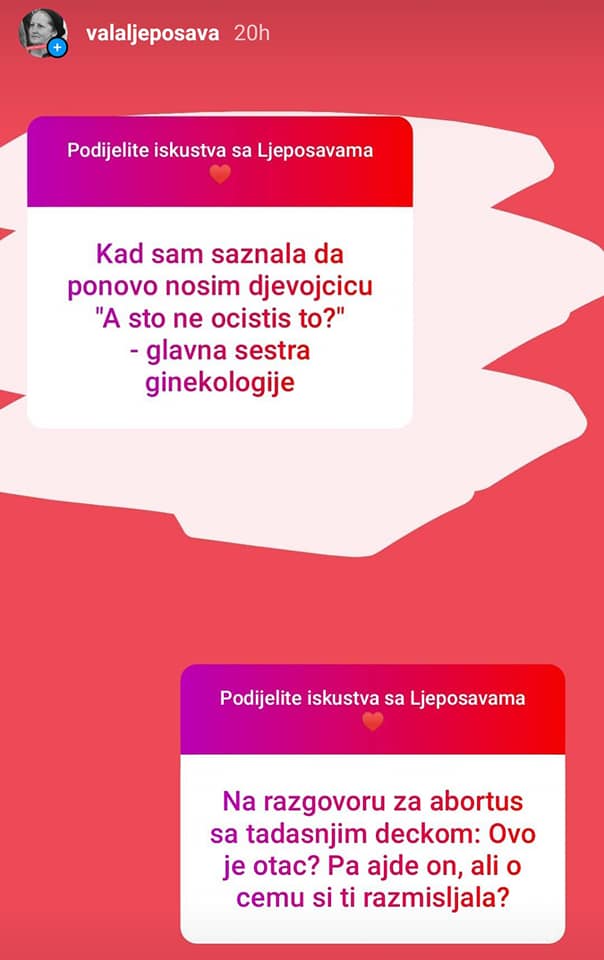iskustva iz ginekološke ordinacije